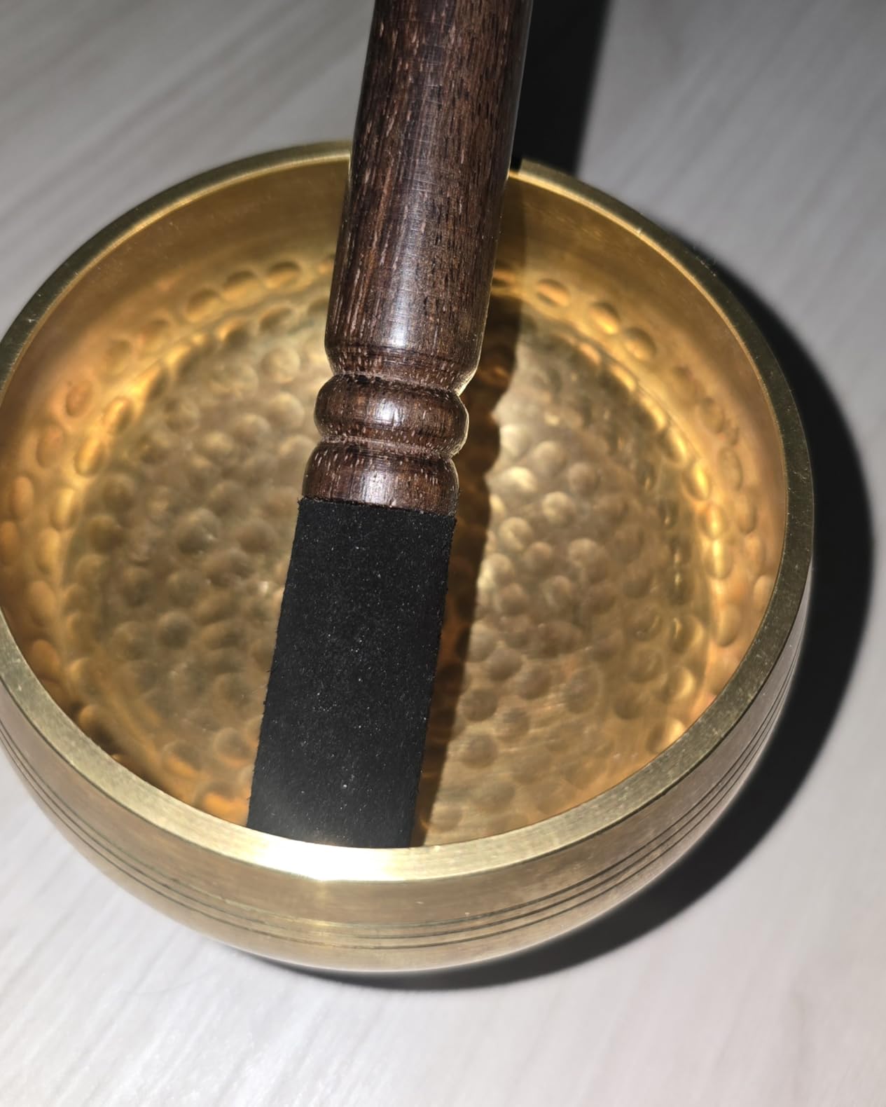 HIMALAYAN HEALING Tibetan Singing Bowls Set - Meditation Sound Bowl Hand Hammered in Nepal For Yoga, Meditation, Mindfulness, Healing & Chakra Balancing customer photo 1
