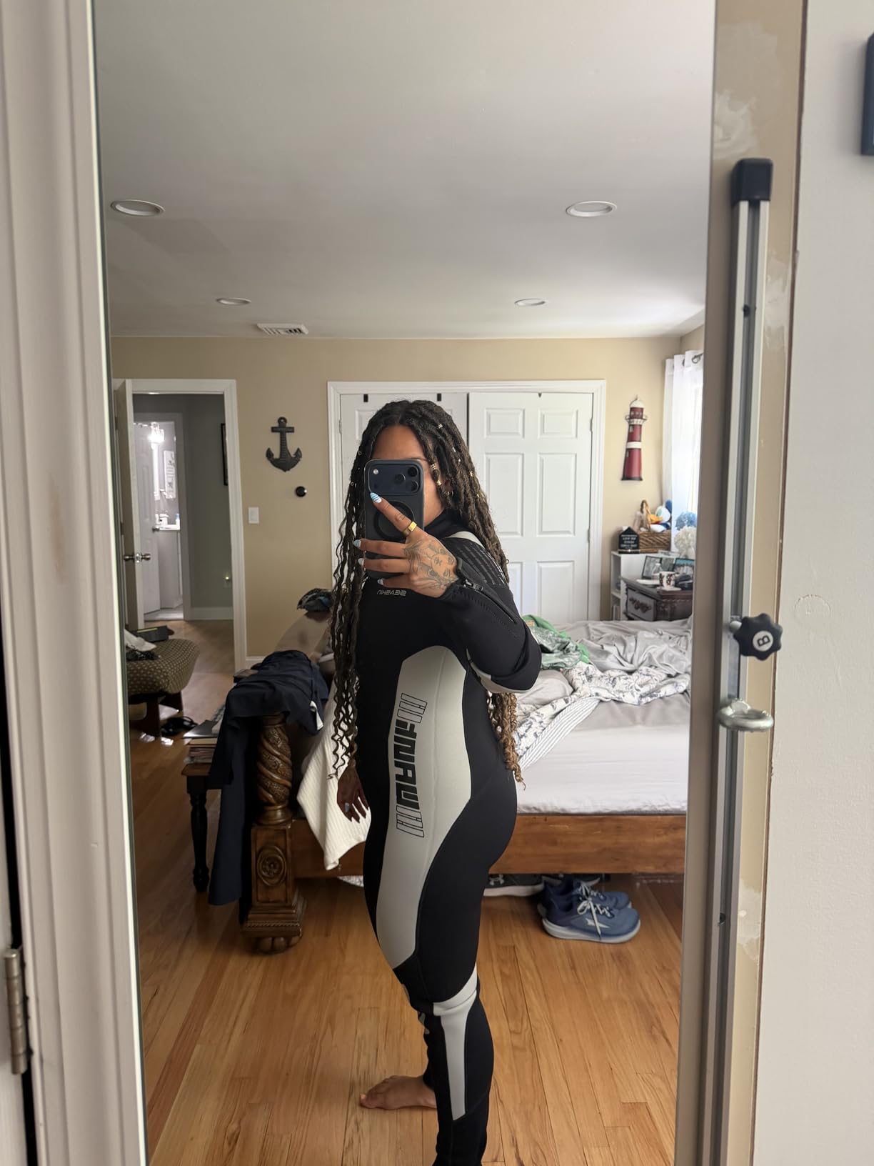 Seaskin Wetsuits for Men Women 3mm Front Zip Full Wetsuit customer photo 2