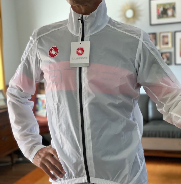 Men's Squadra Stretch Jacket, Windproof Zip Up Shell for Road Cycling customer photo 2