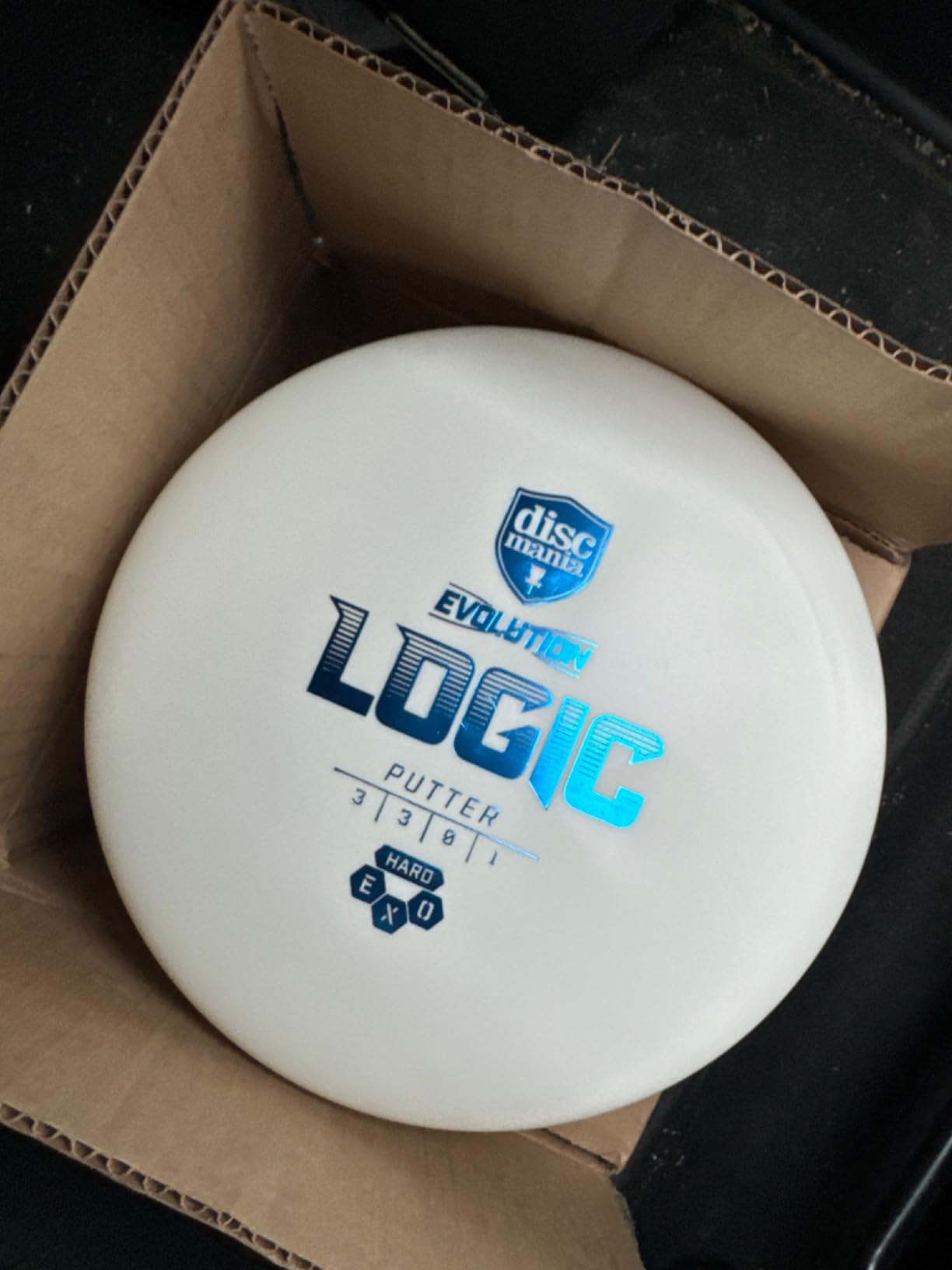Discmania Evolution Exo Soft Logic Disc Golf Putter - Low Profile Disc Golf Putter and Approach Disc (Colors May Vary) - 173-176g customer photo 1