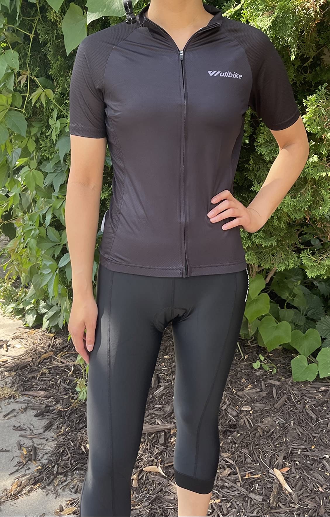 Lo.gas Cycling Jersey Women Short Sleeve,Bike Bicycle Biking Shirts for Women customer photo 2