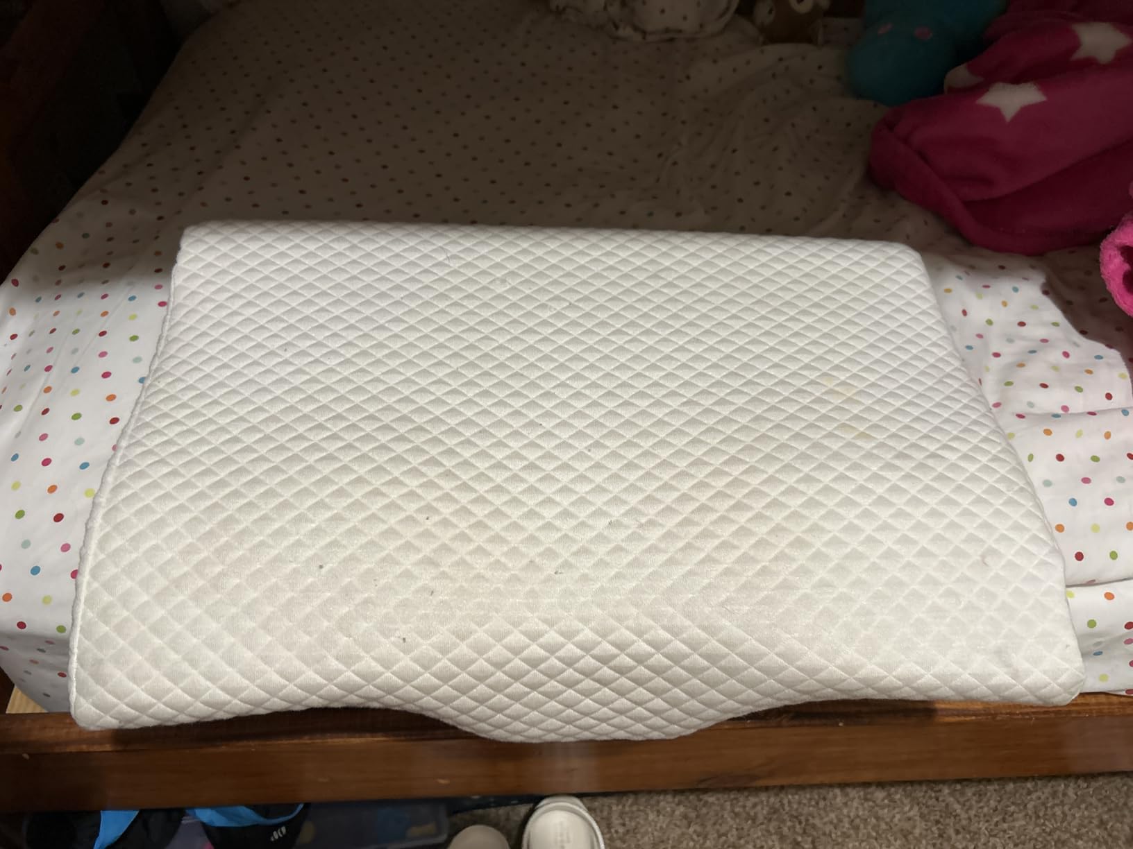 ZAMAT Memory Foam Pillow for Neck Pain Relief, Adjustable Ergonomic Cervical Pillow for Sleeping, Orthopedic Neck Pillow with Washable Cover, Bed Pillows for Side, Back, Stomach Sleepers customer photo 1