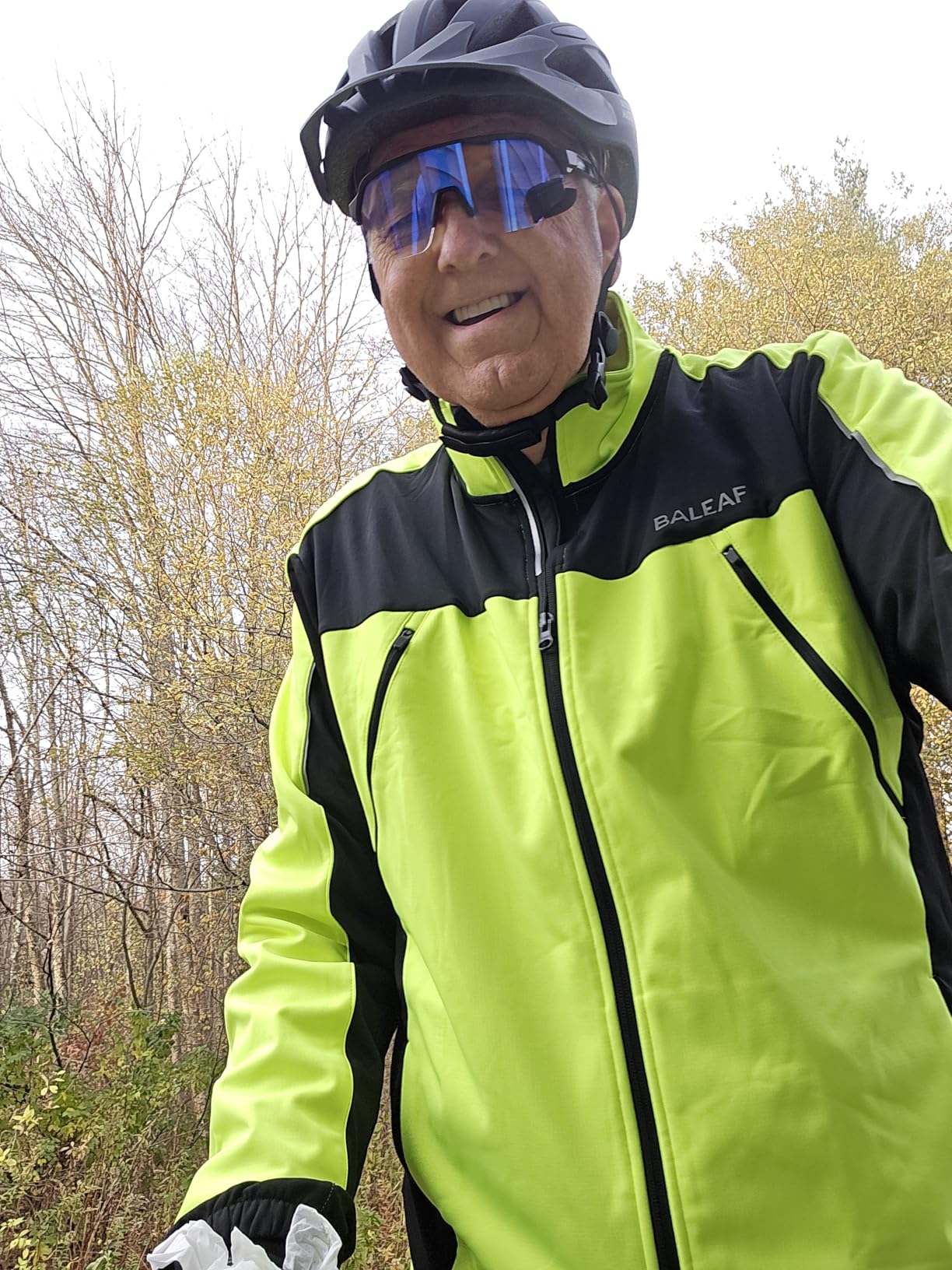 Men's Winter Jacket Windproof Softshell Thermal Warm Pockets Cycling Running Mountain Biking Cold Weather Gear customer photo 1