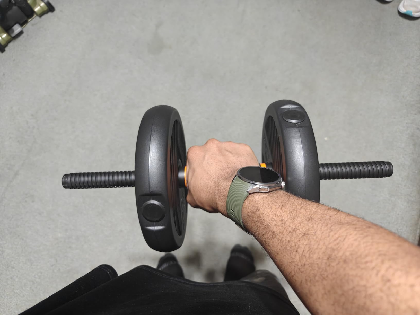 FEIERDUN DS2 Adjustable Dumbbells, 20/30/40/45/70/90lbs Free Weight Set with Connector, 5 in1 Dumbbells Set Used as Barbell, Kettlebells, Push up Stand, Weight Plate, Fitness Exercises for Home Gym customer photo 2