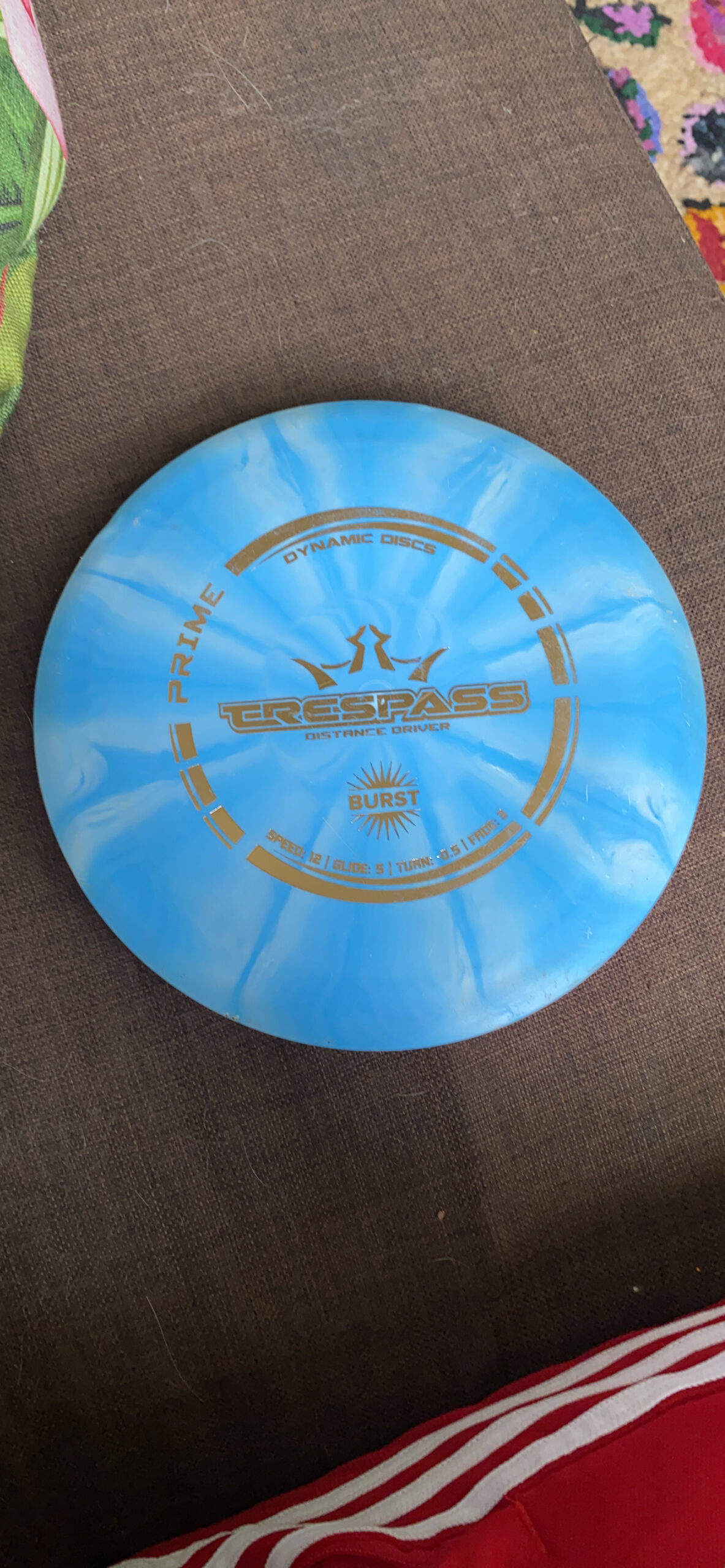 Dynamic Discs Prime Burst Trespass Disc Golf Distance Driver | Overstable Disc Golf Driver | 175g customer photo 2