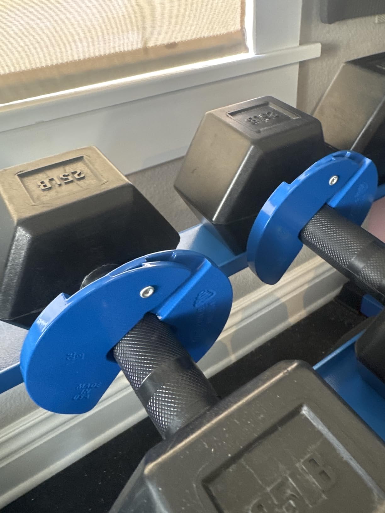 Micro Gainz Dumbbell Fractional 1.25lb Weight Plate, Ideal for Micro Loading, 2 Piece Fractional Weight Plates, Designed for Dumbbell Training, Made In USA customer photo 1