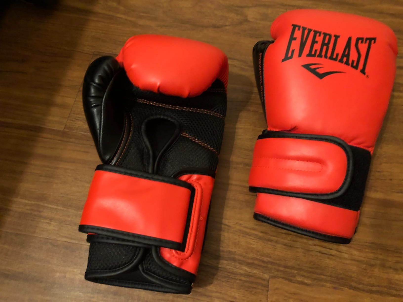 Everlast Powerlock 2 Hook & Loop Boxing Gloves | Fight Training Gloves | Heavy Bag & Fitness Training customer photo 2
