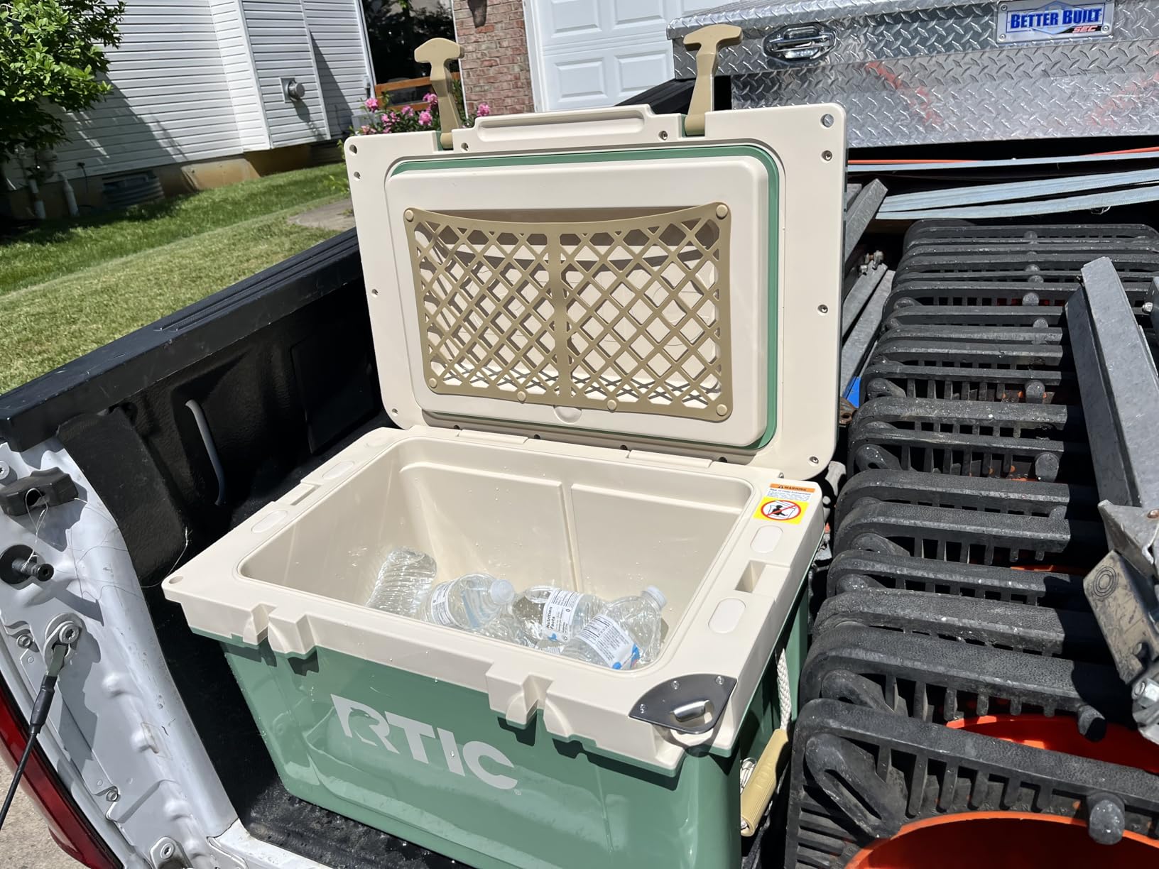 RTIC Ultra-Light Hard Cooler Insulated Portable Ice Chest Box, 30% Lighter Than Rotomolded Coolers customer photo 2