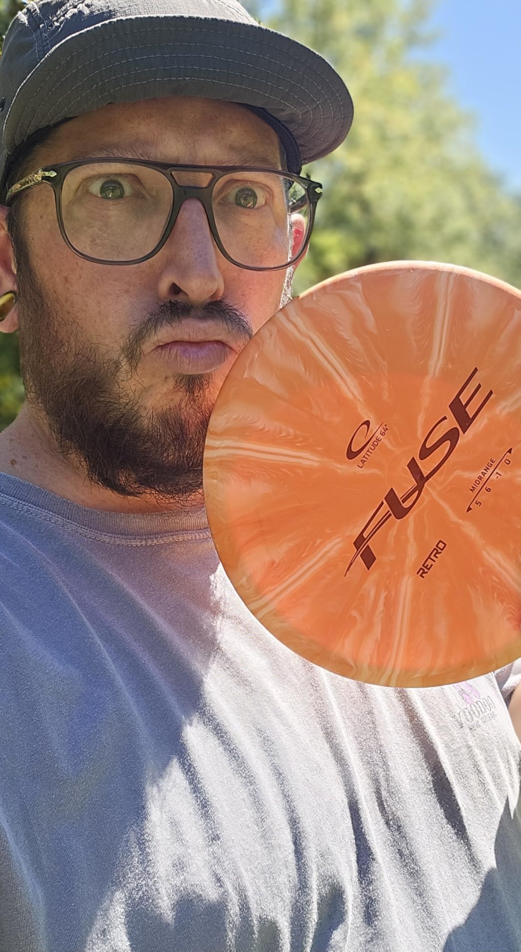 Latitude 64 Retro Burst Fuse Midrange Disc Golf Disc | Easy to Throw Frisbee Golf Midrange | Great for Beginners customer photo 1
