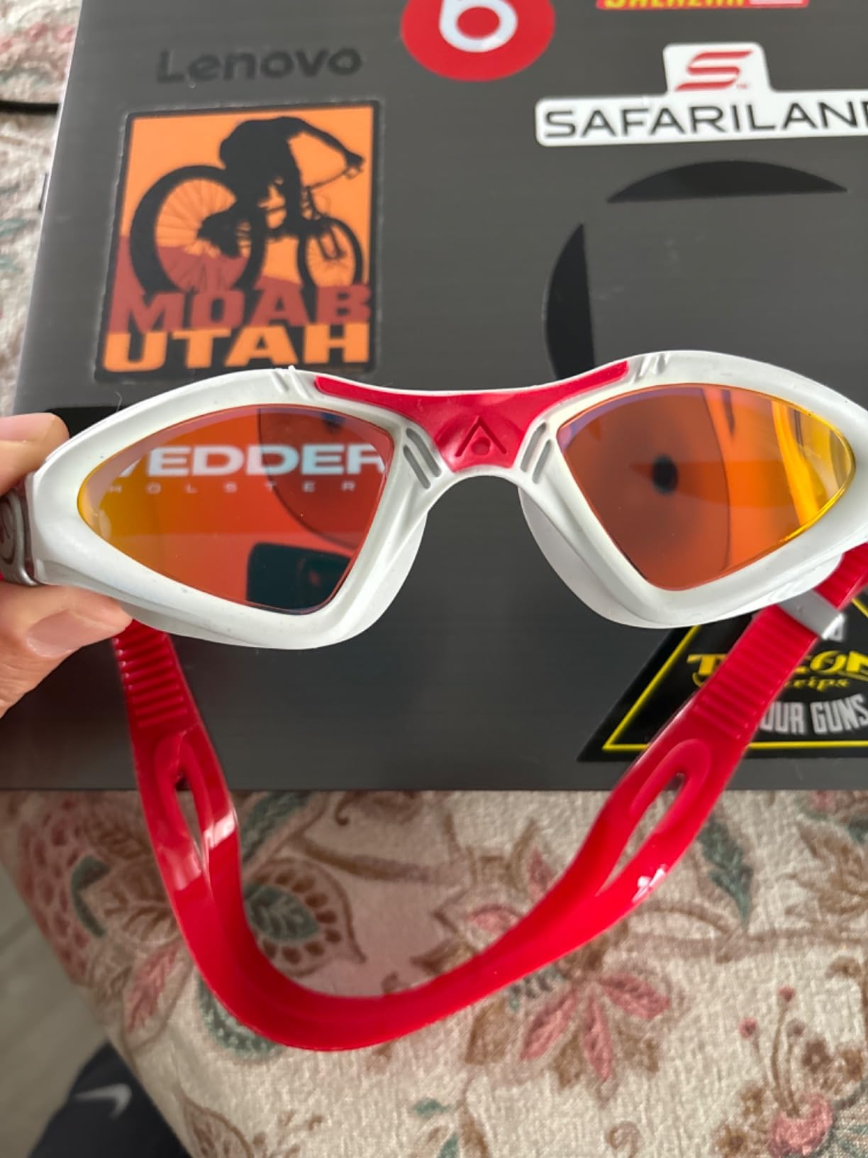 Aqua Sphere Kayenne Adult Swim Goggles - 180-Degree Distortion Free Vision, Ideal for Active Pool or Open Water Swimmers customer photo 2