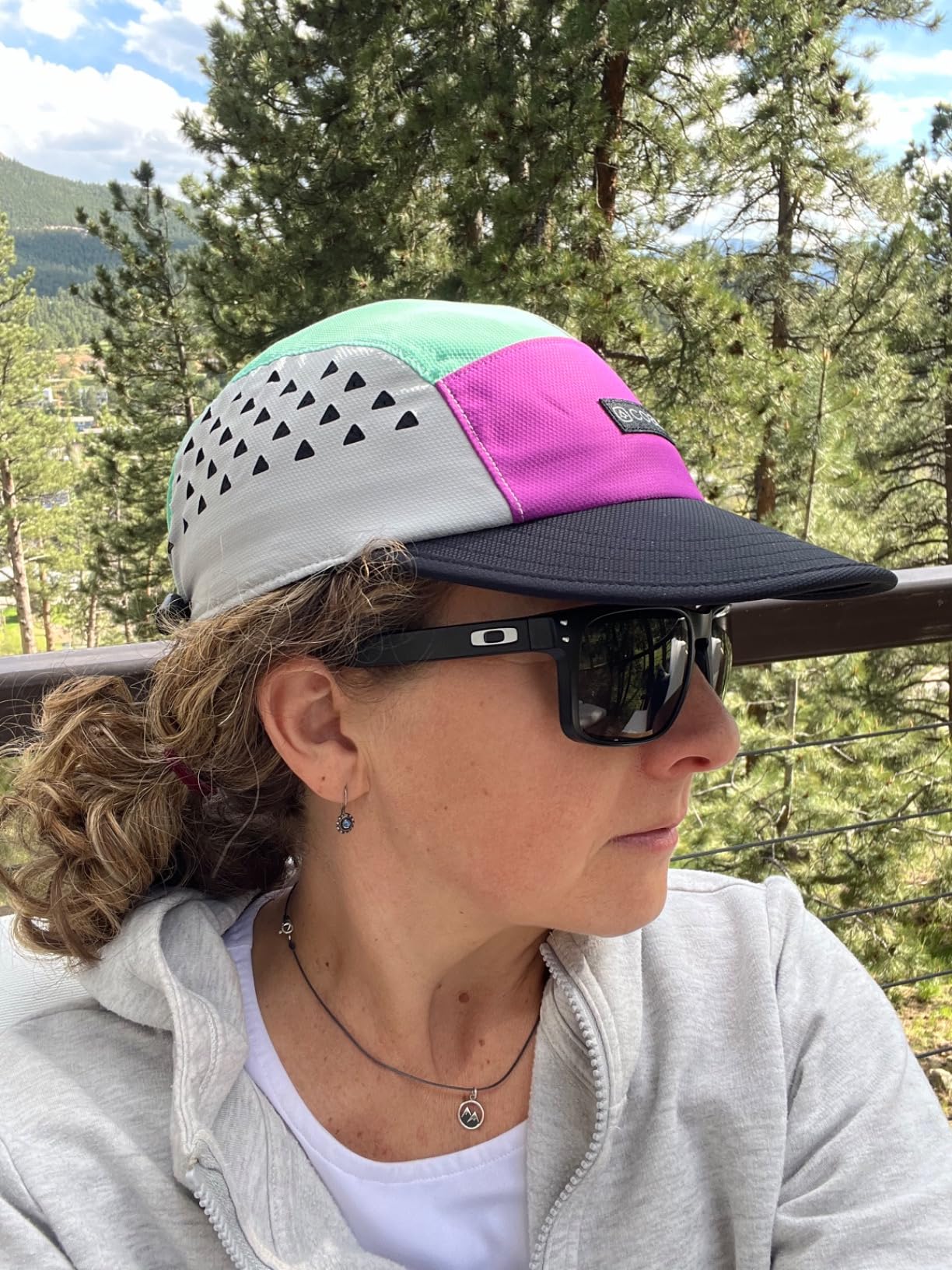 Coal Headwear Provo Performance 5 Panel Cap Hat - UPF 50, Moisture Wicking, Adjustable, Running, Cycling, Hiking customer photo 1