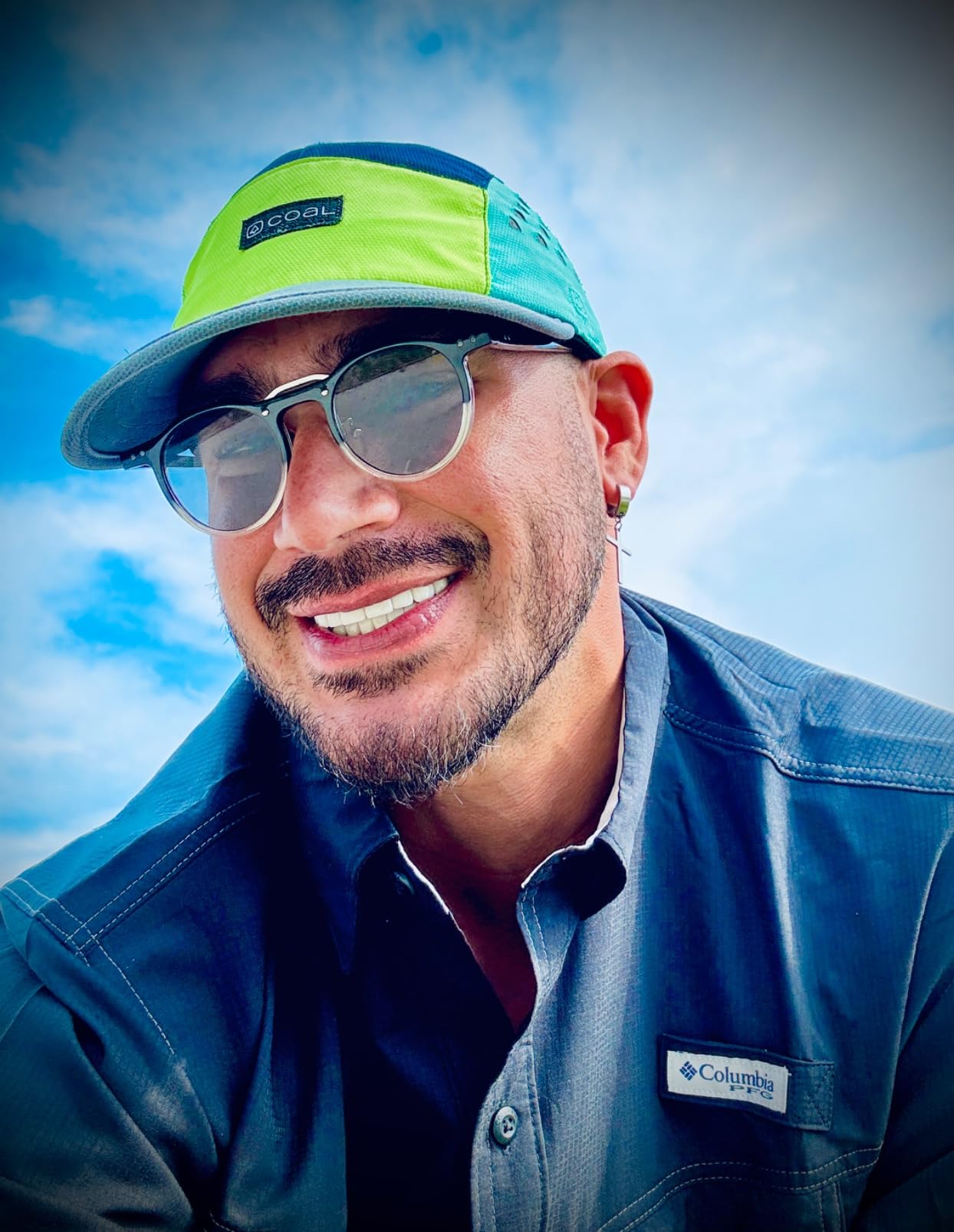 Coal Headwear Provo Performance 5 Panel Cap Hat - UPF 50, Moisture Wicking, Adjustable, Running, Cycling, Hiking customer photo 2