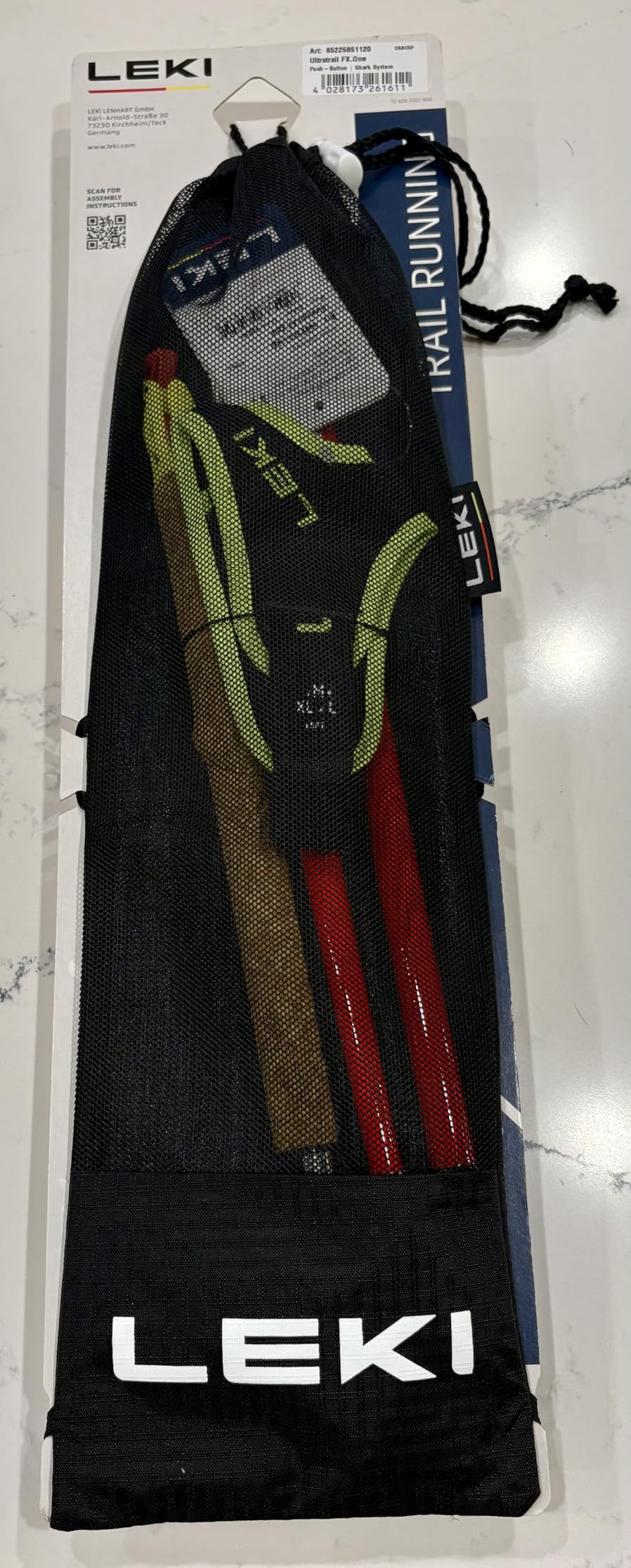 LEKI Ultratrail FX.One Trekking Poles - Carbon Foldable Ultralight Poles for Hiking & Trail Running customer photo 1