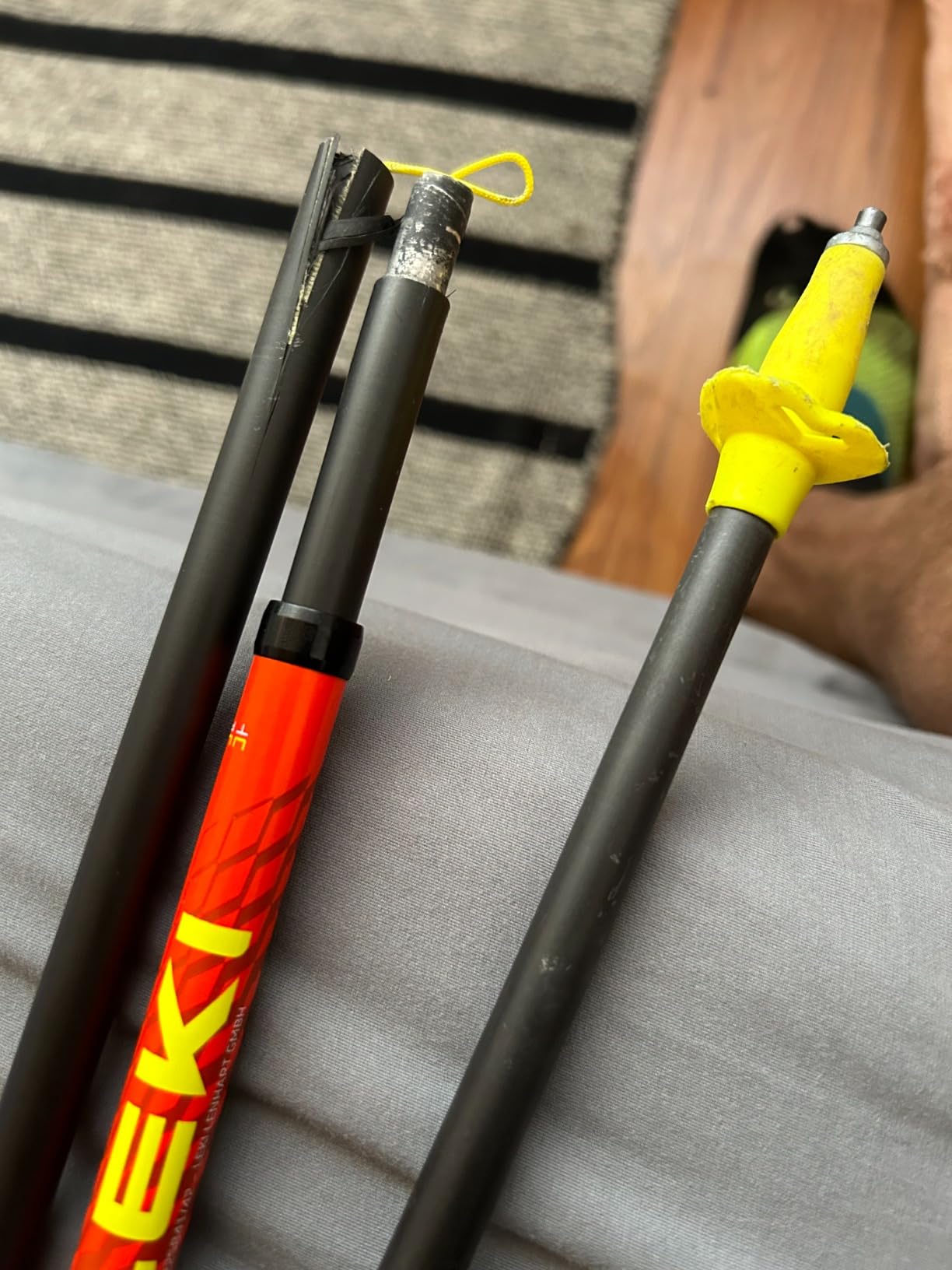 LEKI Ultratrail FX.One Superlite Trekking Poles - Carbon Foldable Ultralight Poles for Hiking & Trail Running customer photo 2