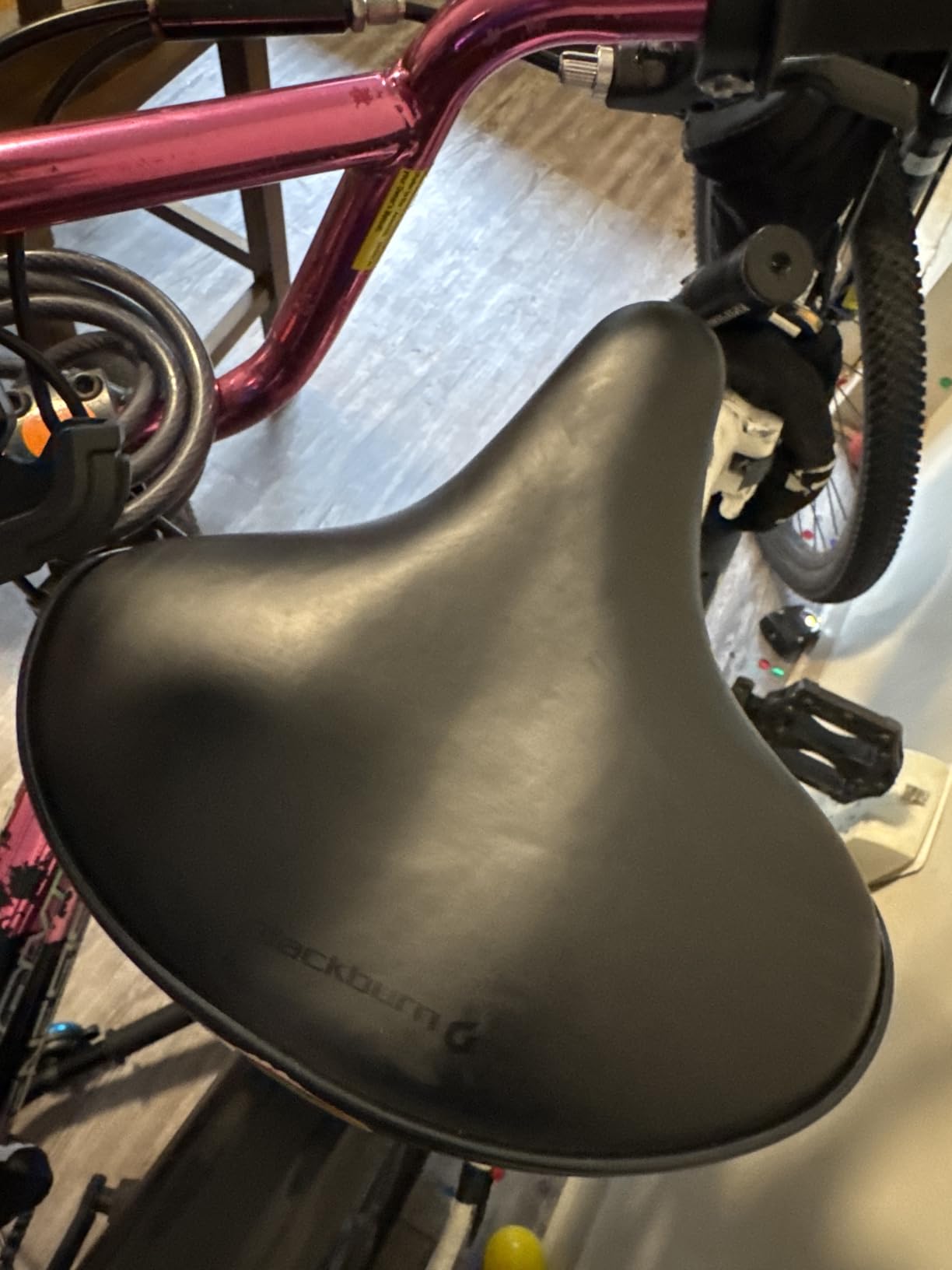 Bicycle Seat, Bike Seat for Women Men Extra Comfort Wide, Oversized Comfortable Seats Saddle for Peloton Bikes customer photo 1