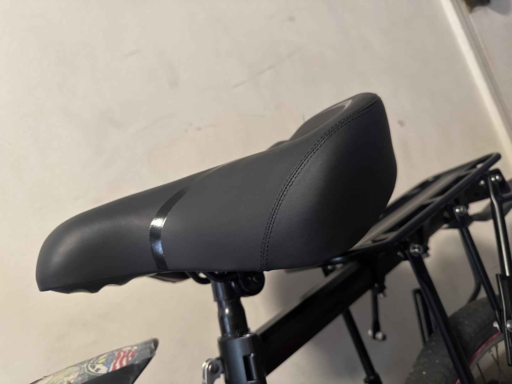 Bicycle Seat, Bike Seat for Women Men Extra Comfort Wide, Oversized Comfortable Seats Saddle for Peloton Bikes customer photo 2