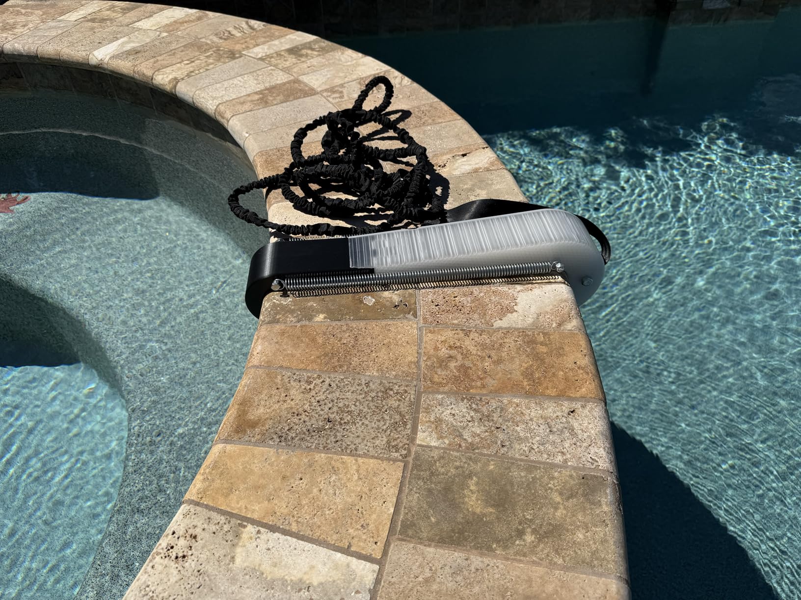 Hikeen Swimming Training Belt - 4M Tether for Swim in Place, Stationary Harness, Aquatic Resistance Belt customer photo 1