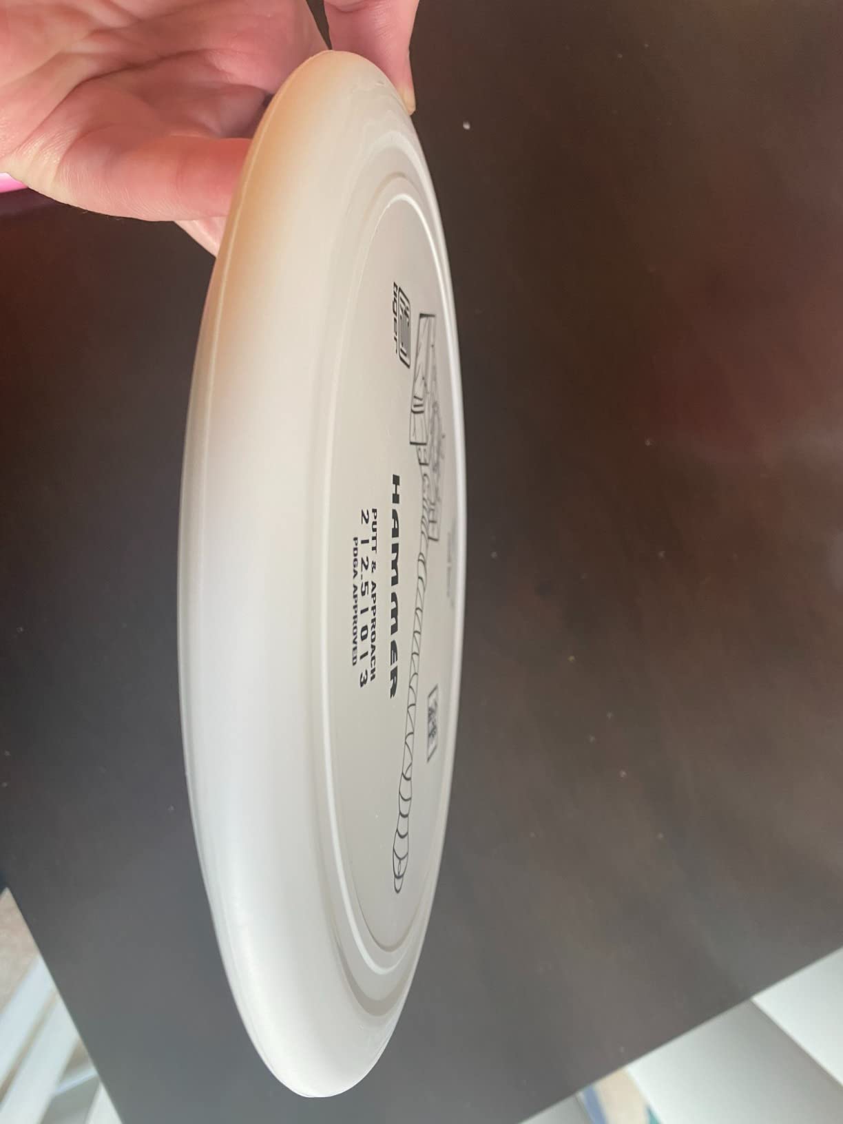 Yikun Hammer Golf Disc PDGA Approved - Limited Edition Pro Worlds 2025 | Overstable Driving Putter for Control & Hyzer Flips | Wind-Fighting Torque Resistant 170-176g (Premium Plastic) customer photo 2