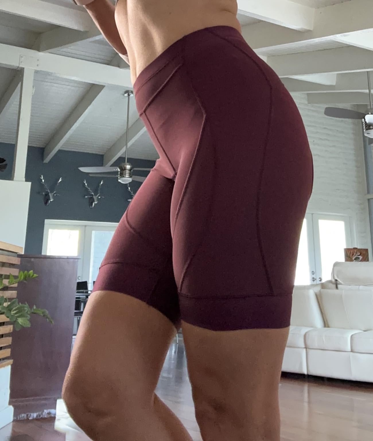 Padded Bike Shorts Women 4D Padding Cycling Shorts with Pocket Road Mountain Ride Womens Biking Bicycle Biker Shorts customer photo 1