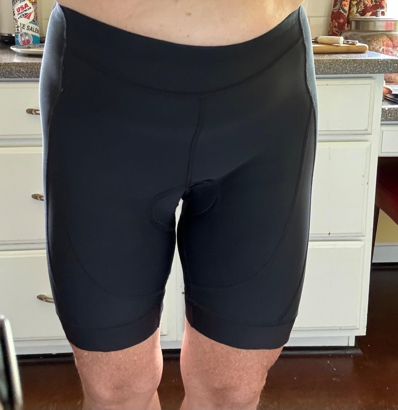 Padded Bike Shorts Women 4D Padding Cycling Shorts with Pocket Road Mountain Ride Womens Biking Bicycle Biker Shorts customer photo 2