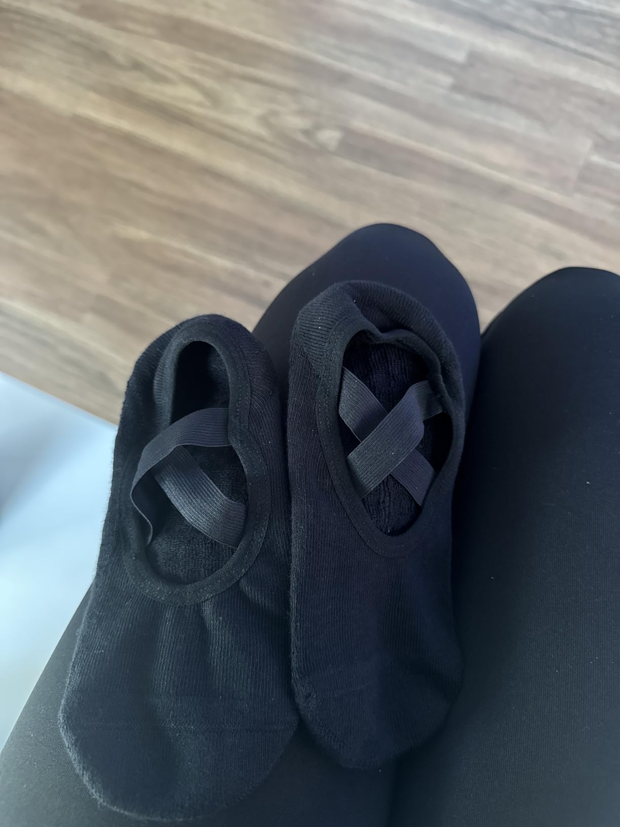 3 Pack Pilates Socks Yoga Socks with Grips for Women Non Slip, Workout, Pure Barre, Ballet, Dance, Hospital Socks customer photo 1