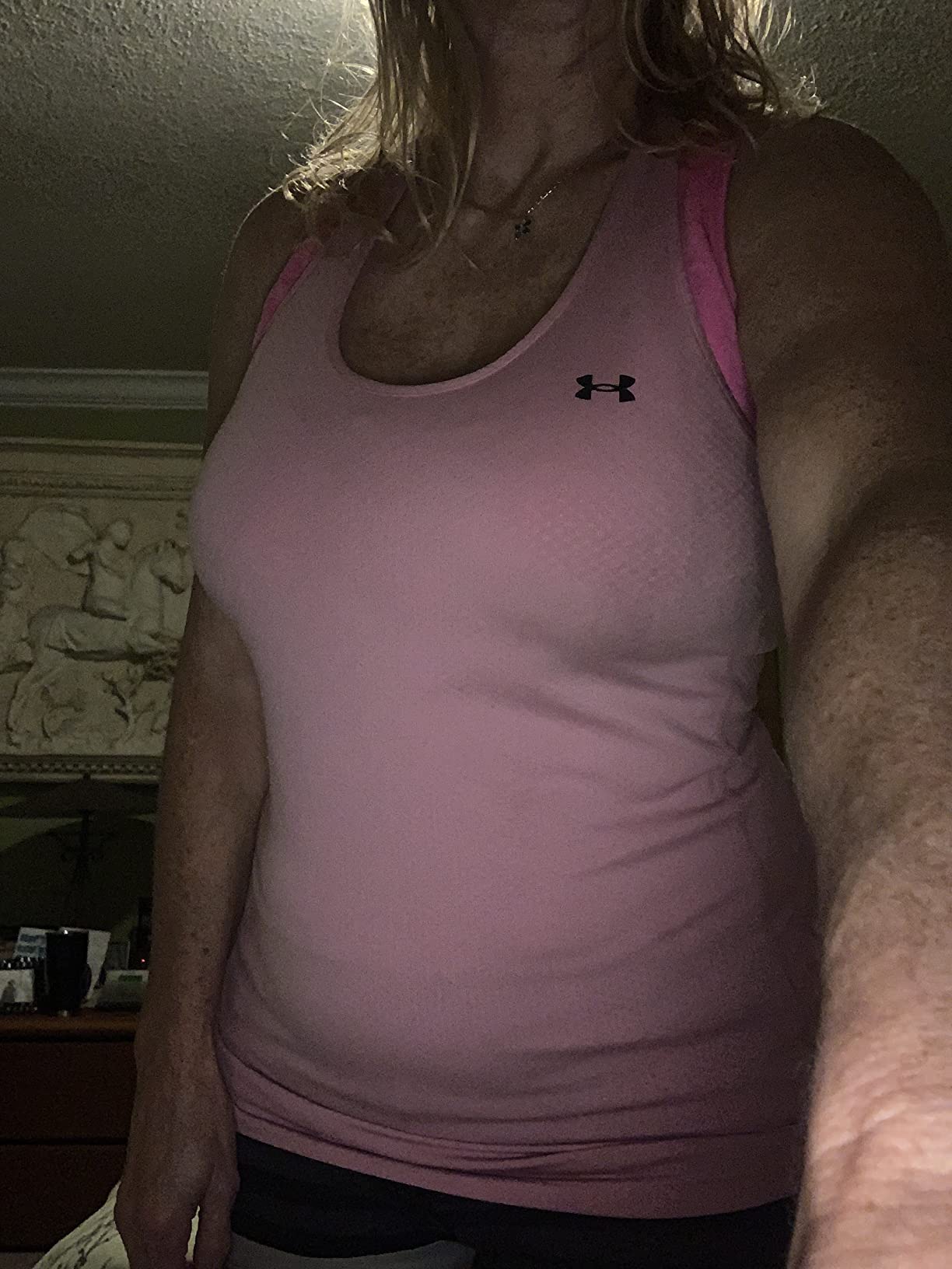 Under Armour Women's HeatGear Racer Tank customer photo 2