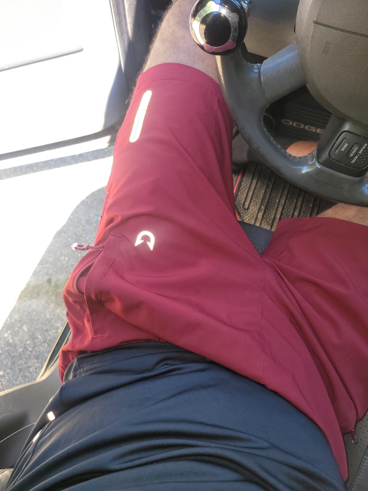 Men's Athletic Running Shorts Gym Workout Shorts 7