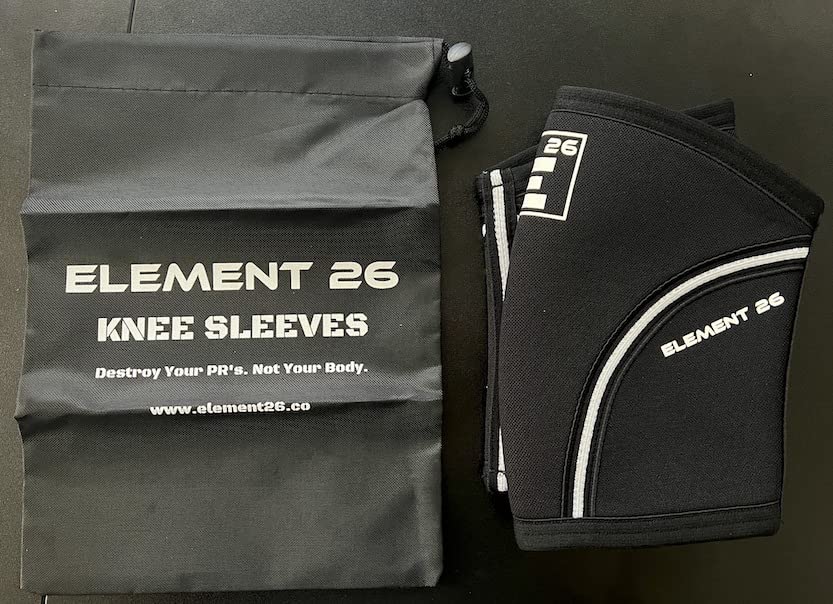 Element 26 Elbow Sleeve Weightlifting - 1 Pair (5mm) Neoprene Elbow Sleeve for Support & Compression - Elbow Brace for Powerifting, Body Building, Bench & Functional Fitness - Men & Women customer photo 2