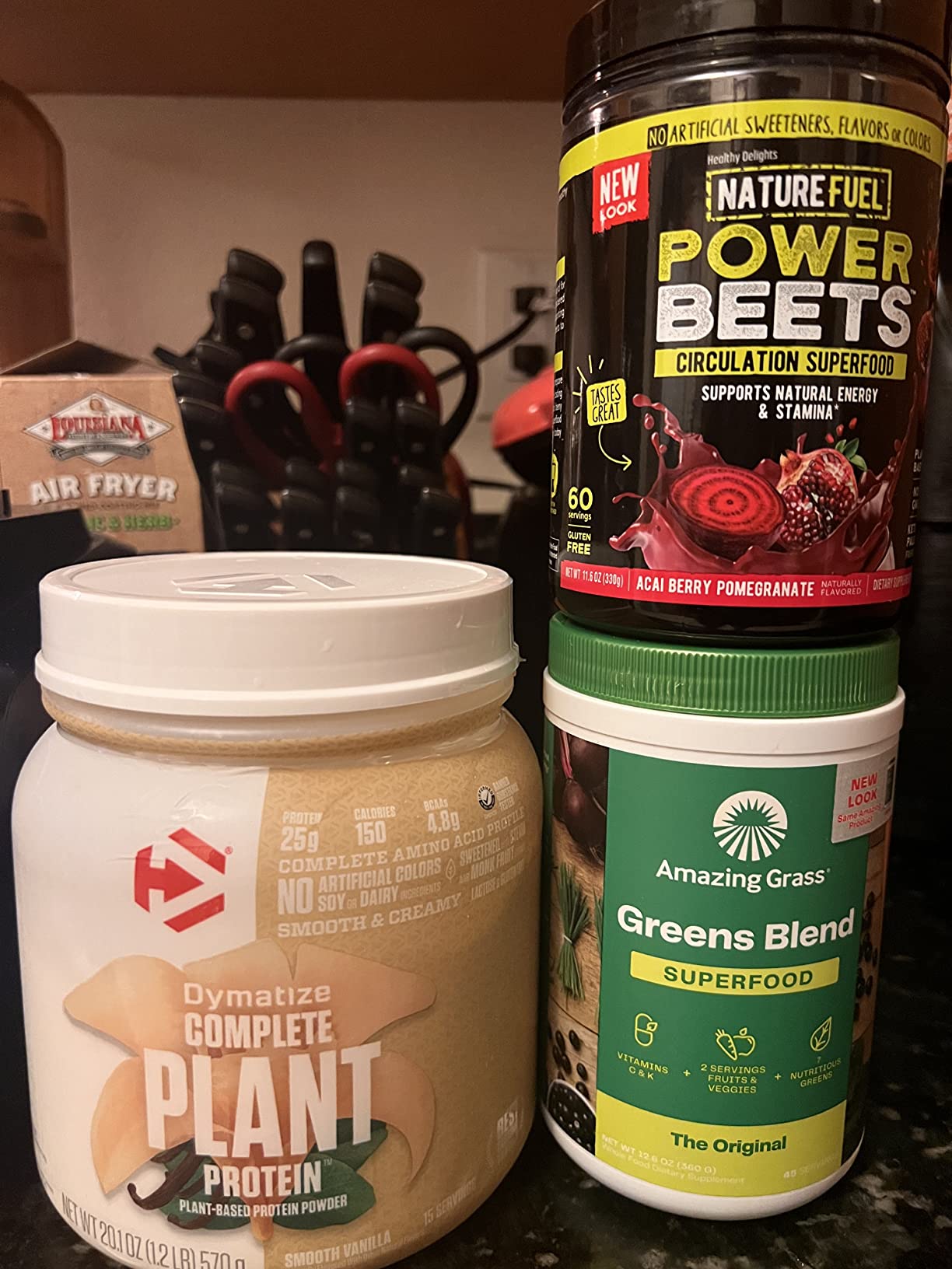 Dymatize Vegan Plant Protein, Smooth Vanilla, 25g Protein, 4.8g BCAAs, Complete Amino Acid Profile, 15 Servings customer photo 1