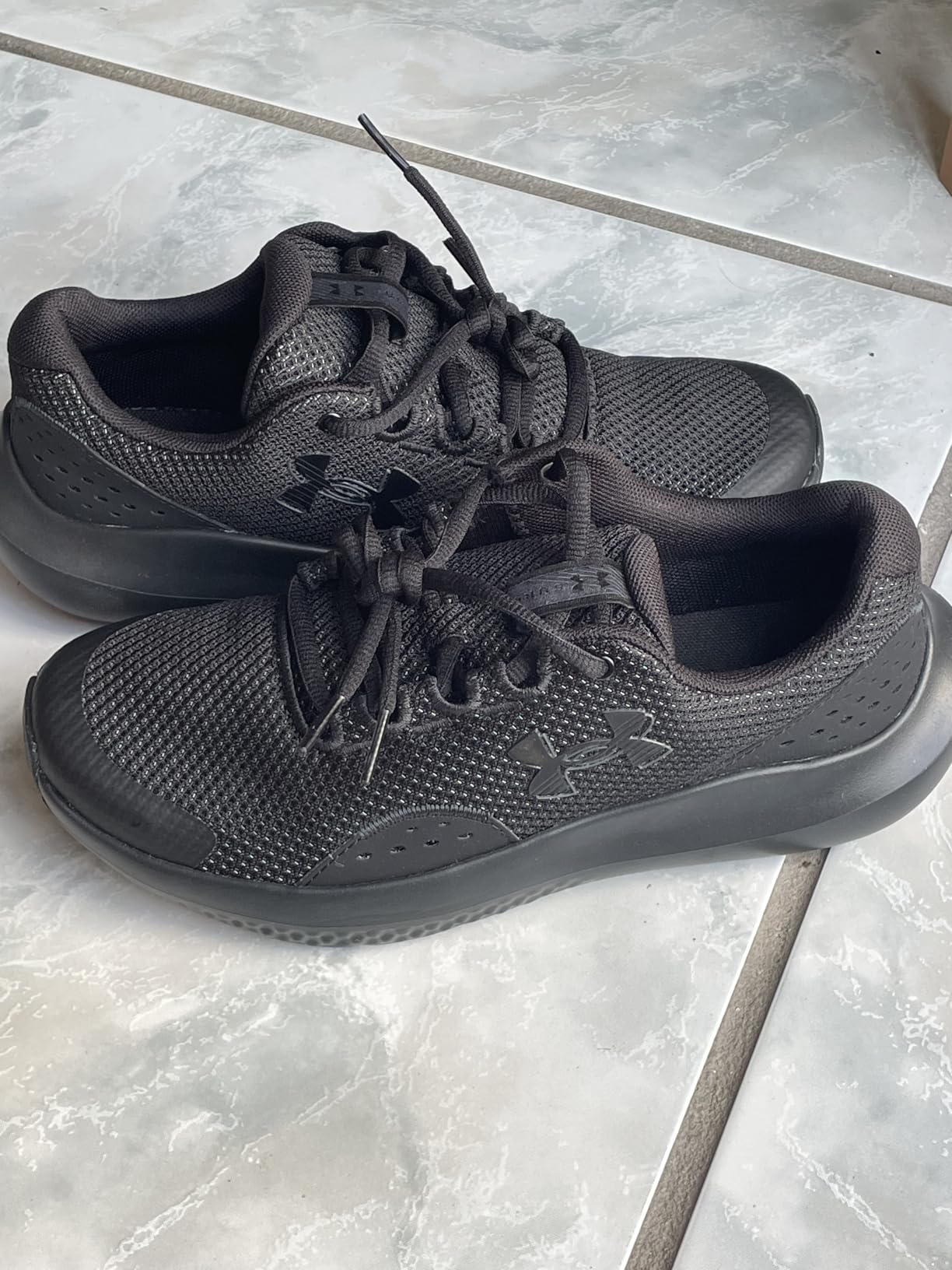 Under Armour Boys' Grade School Assert 10 Athletic Shoes customer photo 1
