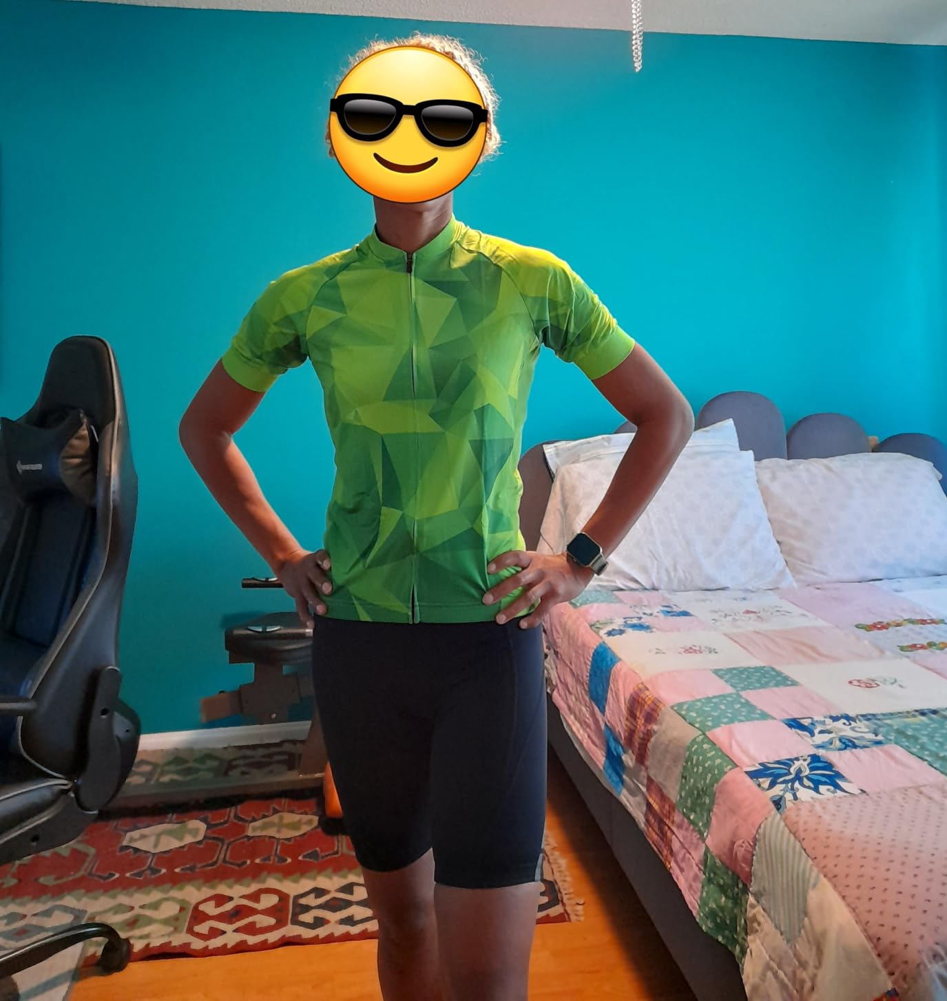 Cycling Jersey Women, Road & Mountain Ladies Bike Shirt, Bicycle Biking Tops S-3xl customer photo 2