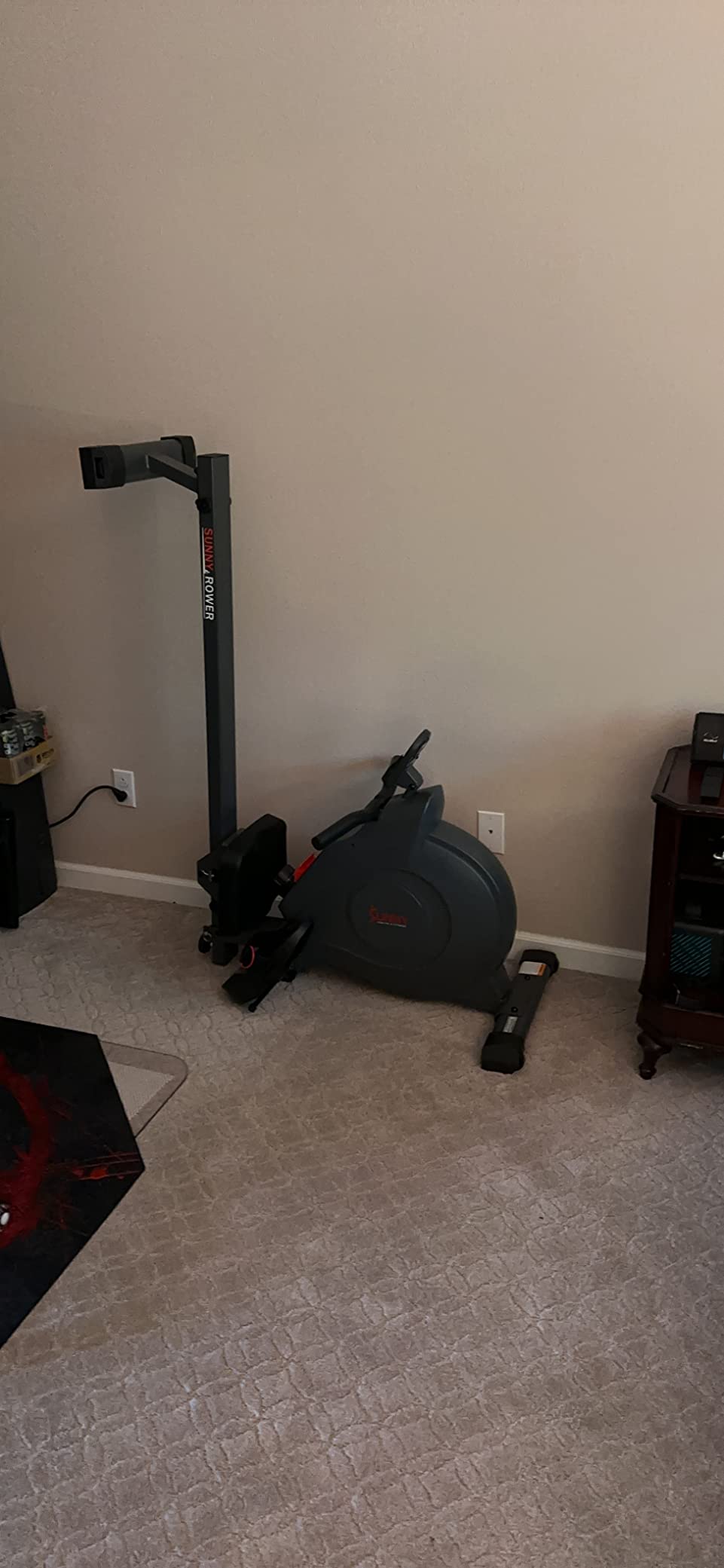 Sunny Health & Fitness Magnetic Rowing Machine with Extended Slide Rail with Bluetooth Connection to Free SunnyFit App - SF-RW522016 customer photo 2