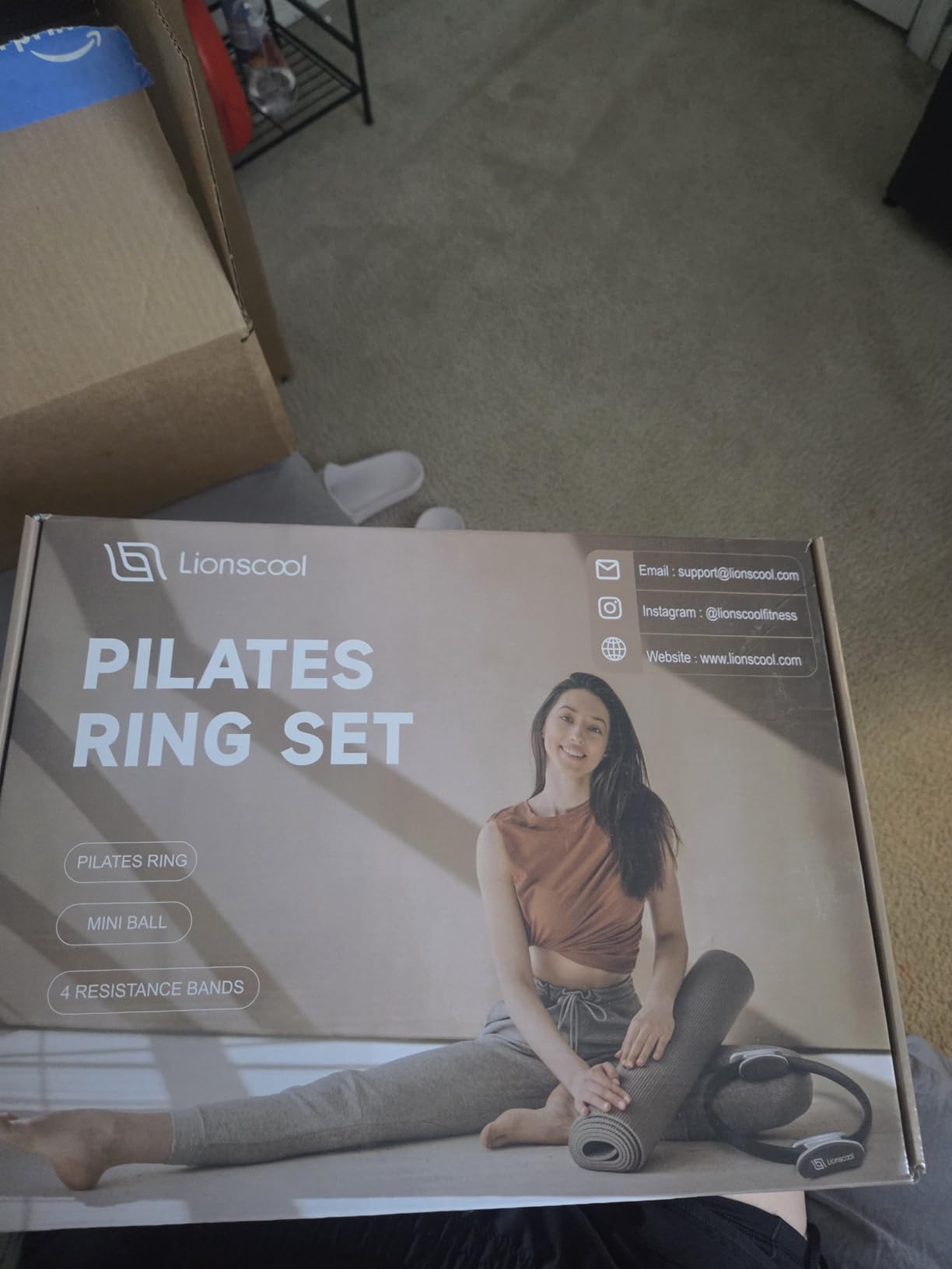 LIONSCOOL Pilates Ring Set - 14