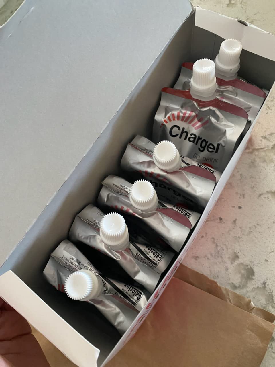 Chargel Strawberry, Caffeine-Free Instant Energy Gel - 6 Pack customer photo 2