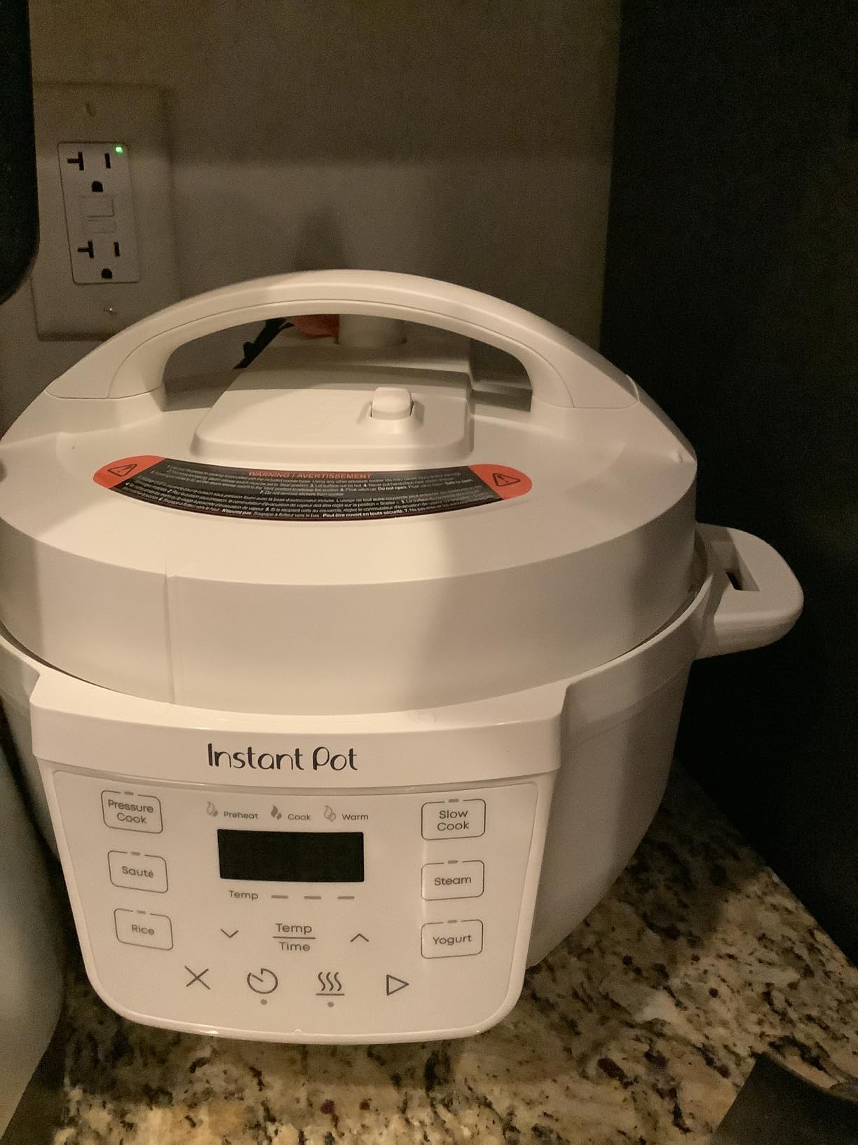 Instant Pot 6QT RIO 7-in-1 Multi-Cooker, Pressure Cooker, Slow cook, Saute, Steam, Rice Maker, Yogurt, & Warmer, Black, 6 Quarts customer photo 1