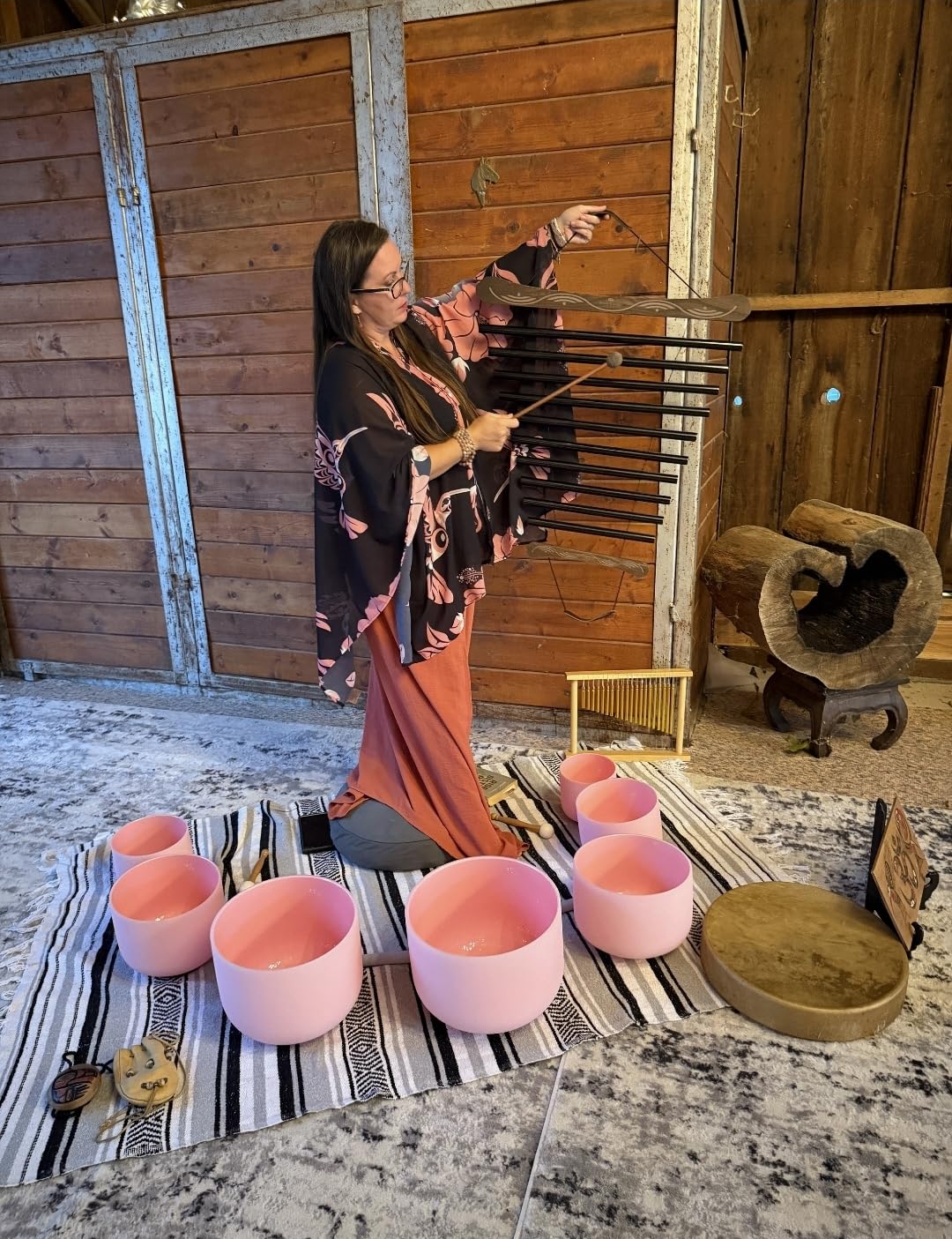 Meinl Sonic Energy Meditation Flow Chimes for Relaxing Sound Healing with Mallet and Bag, 2-Year Warranty (MFC10GMAB), Bronze customer photo 1