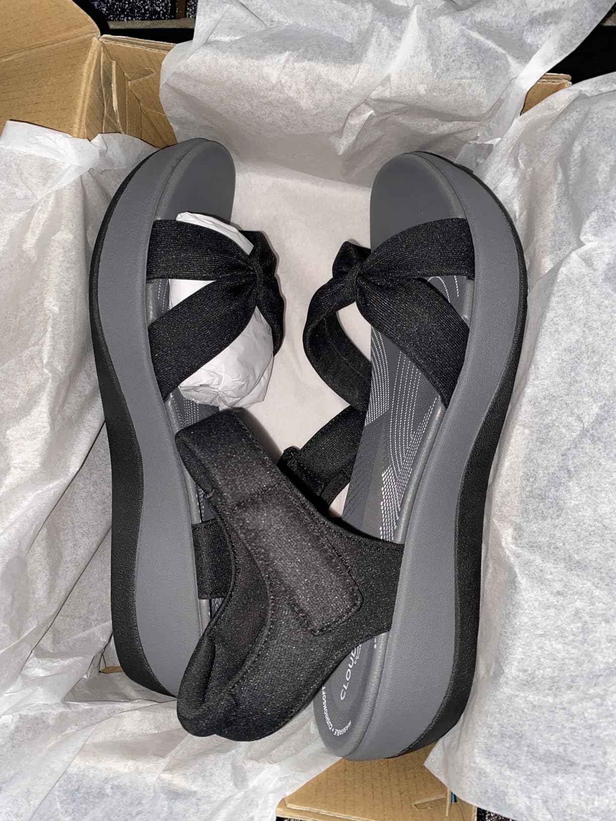 Clarks Women's Ankle Strap Athletic Sandals customer photo 1
