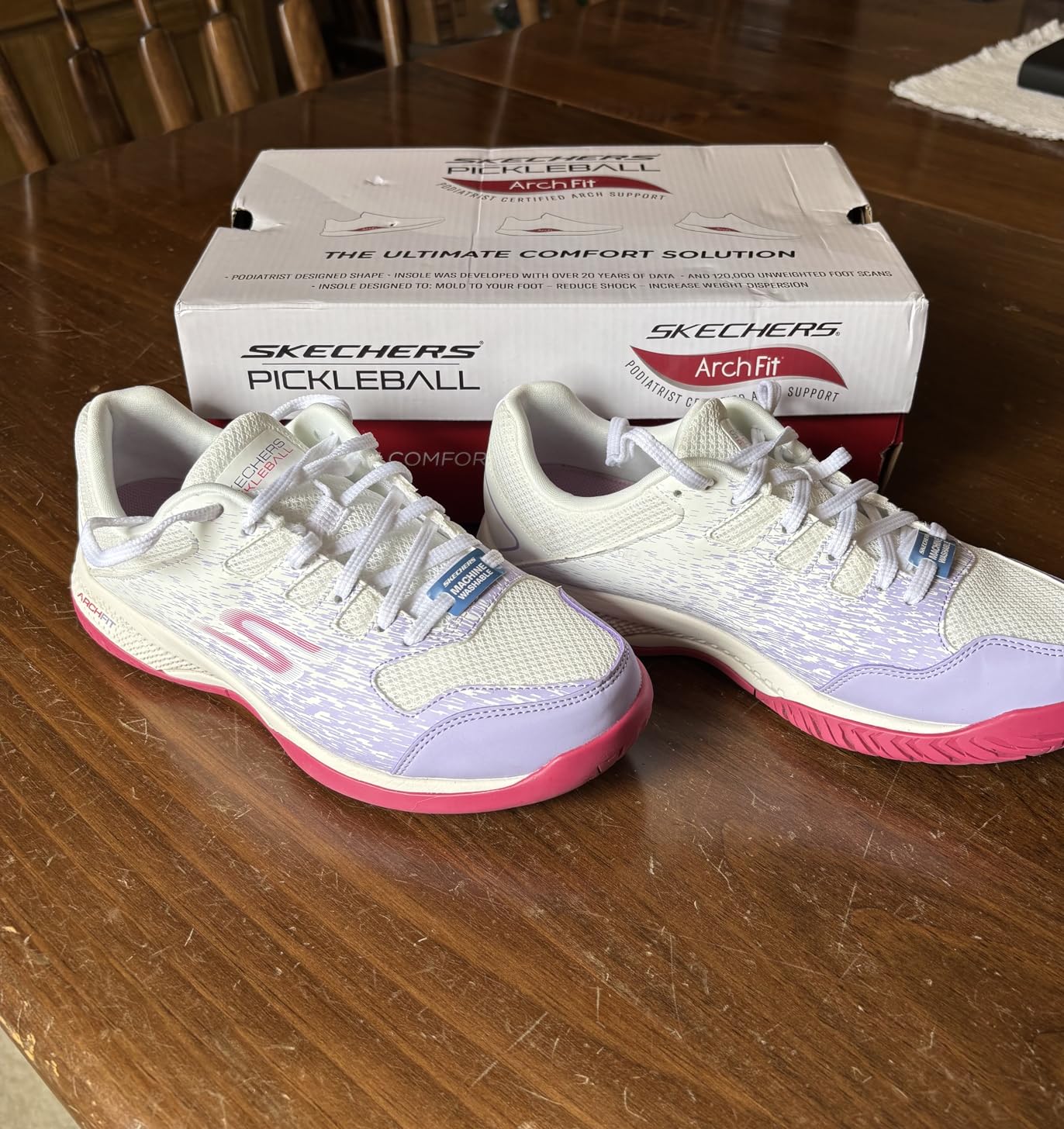 Skechers Women's Go Train Arch Fit Viper Court - Pickleball Sneaker customer photo 1