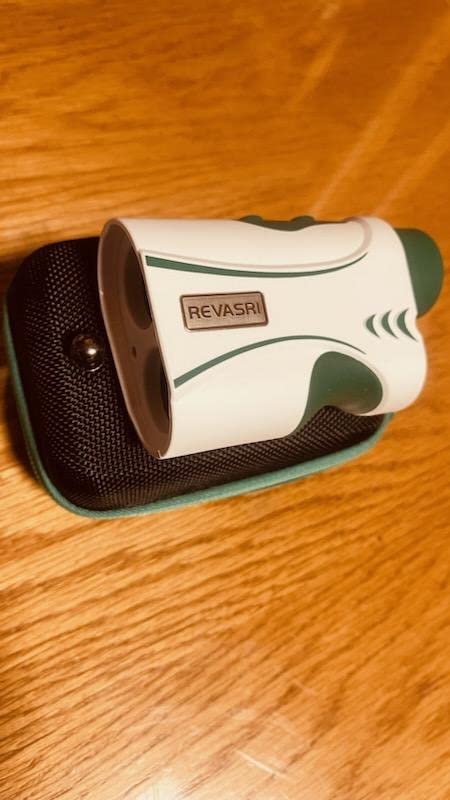 REVASRI Range Finder for Golf and Disc Golf, Measure in Feet Yards, Elevation and Slope Calculation, Pin Lock and Vibration, 1000 Yards Rechargeable Rangefinder customer photo 2