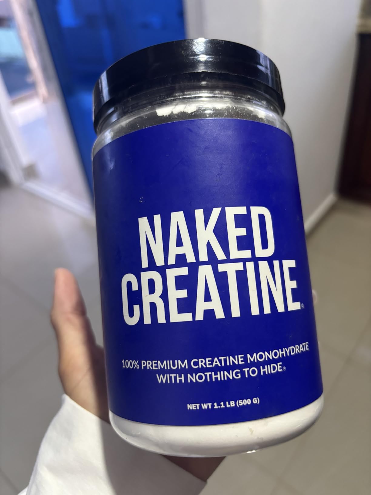 NAKED Pure Micronized Creatine Monohydrate Powder - NSF Certified, Unflavored, 500g, 100 Servings customer photo 2