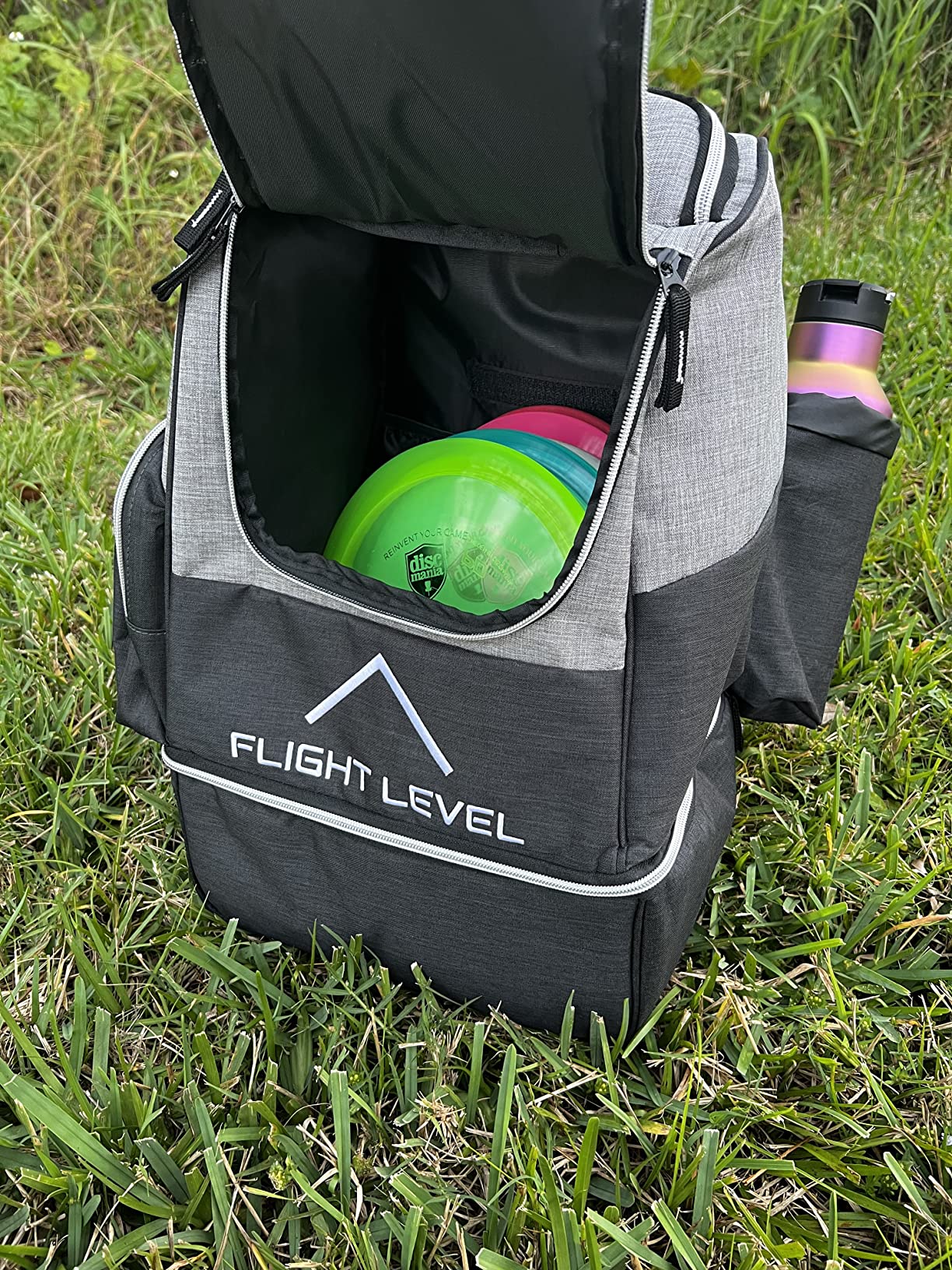 Flight level Disc Golf Backpack with Insulated Cooler | Frisbee Disc Golf Bag | Large Capacity up to 20 Discs customer photo 1