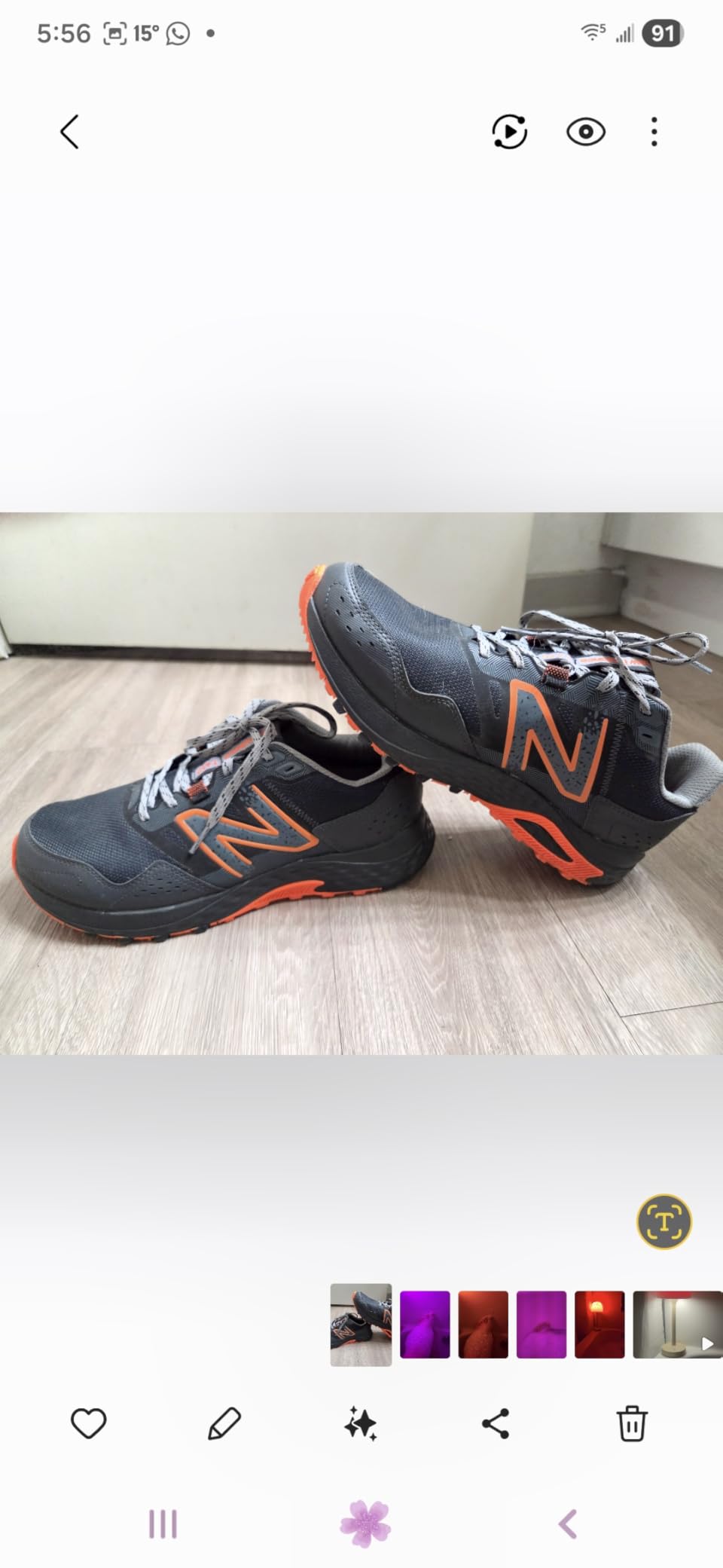 New Balance Men's Fresh Foam 410 V8 Trail Running Shoe customer photo 1