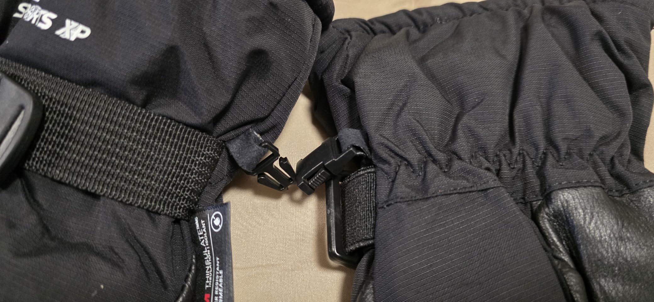 SKYDEER 100% Waterproof and Premium Deerskin Suede Leather Ski Gloves with 150G 3M Thinsulate Lining, Ultra Soft & Durable & Warm Cold Weather Gloves for Extreme Cold Condition (SD8650T) customer photo 1