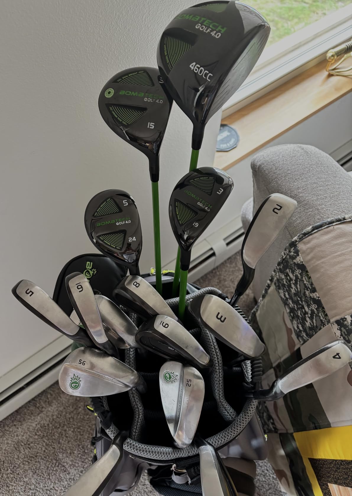 BombTech Golf - Premium Golf 4.0 Iron Set - Right-Handed Irons Include 4, 5, 6, 7, 8, 9, PW - Easy to Hit Golf Irons customer photo 2