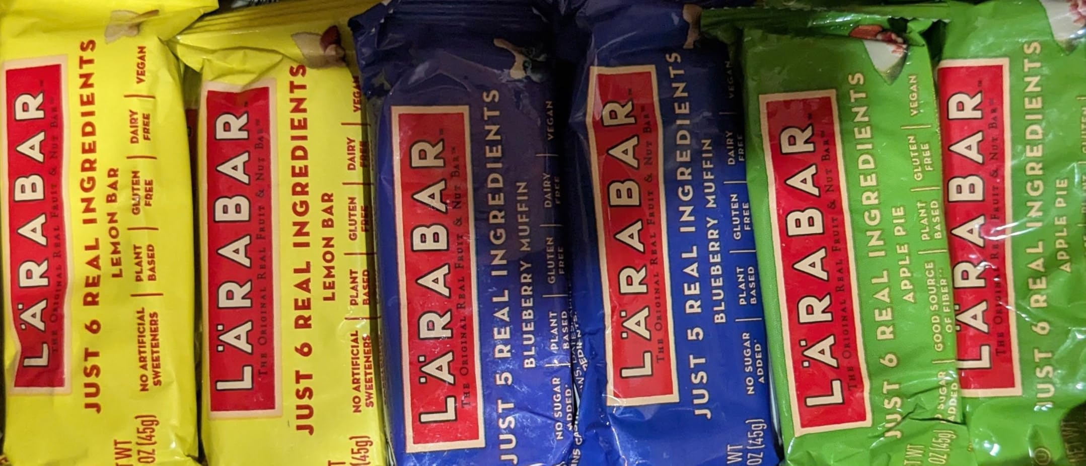 Larabar Fruit Lovers Variety Pack, Gluten Free and Vegan, 28.8 oz, 18 Ct customer photo 2