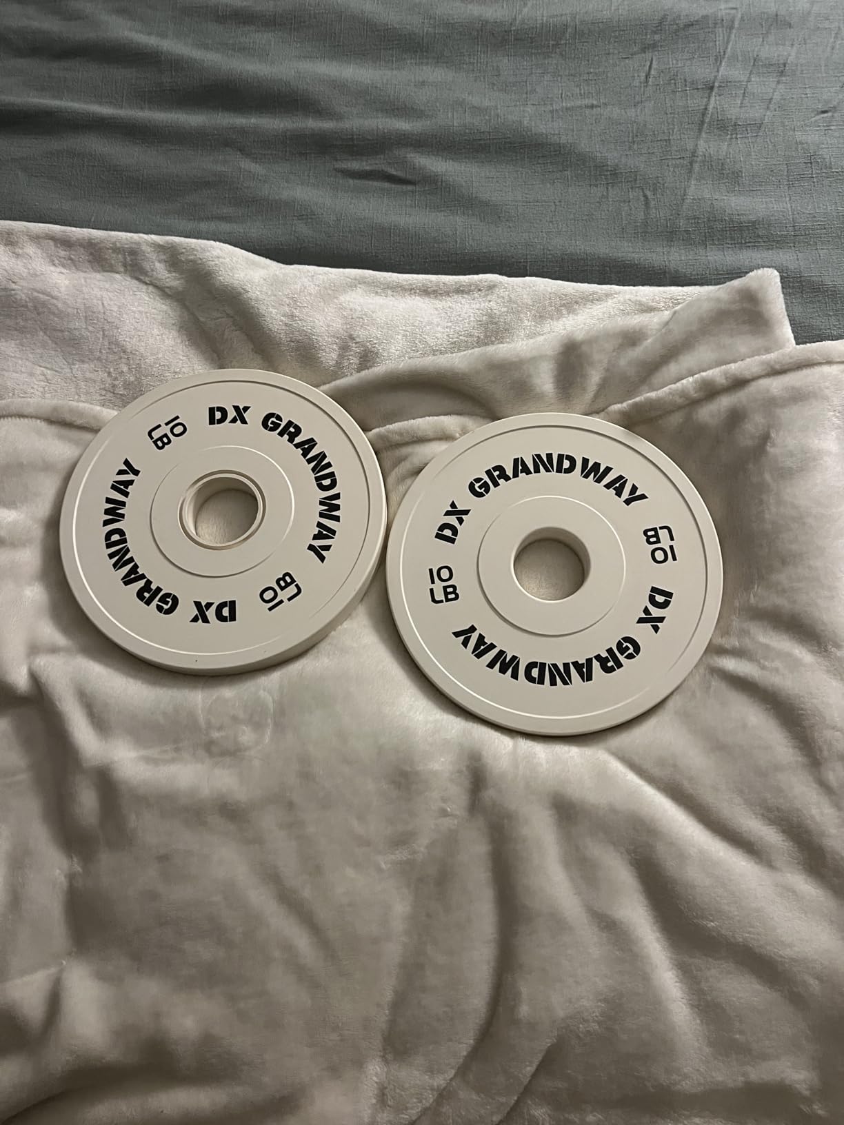 Fitness Change Weight Plates 1.25LB 2.5LB 5LB Pairs Support Plates Olympic Plates for Weight Lifting Bumper Weight Plates Steel Rubber Strength Training Weight Plates customer photo 1