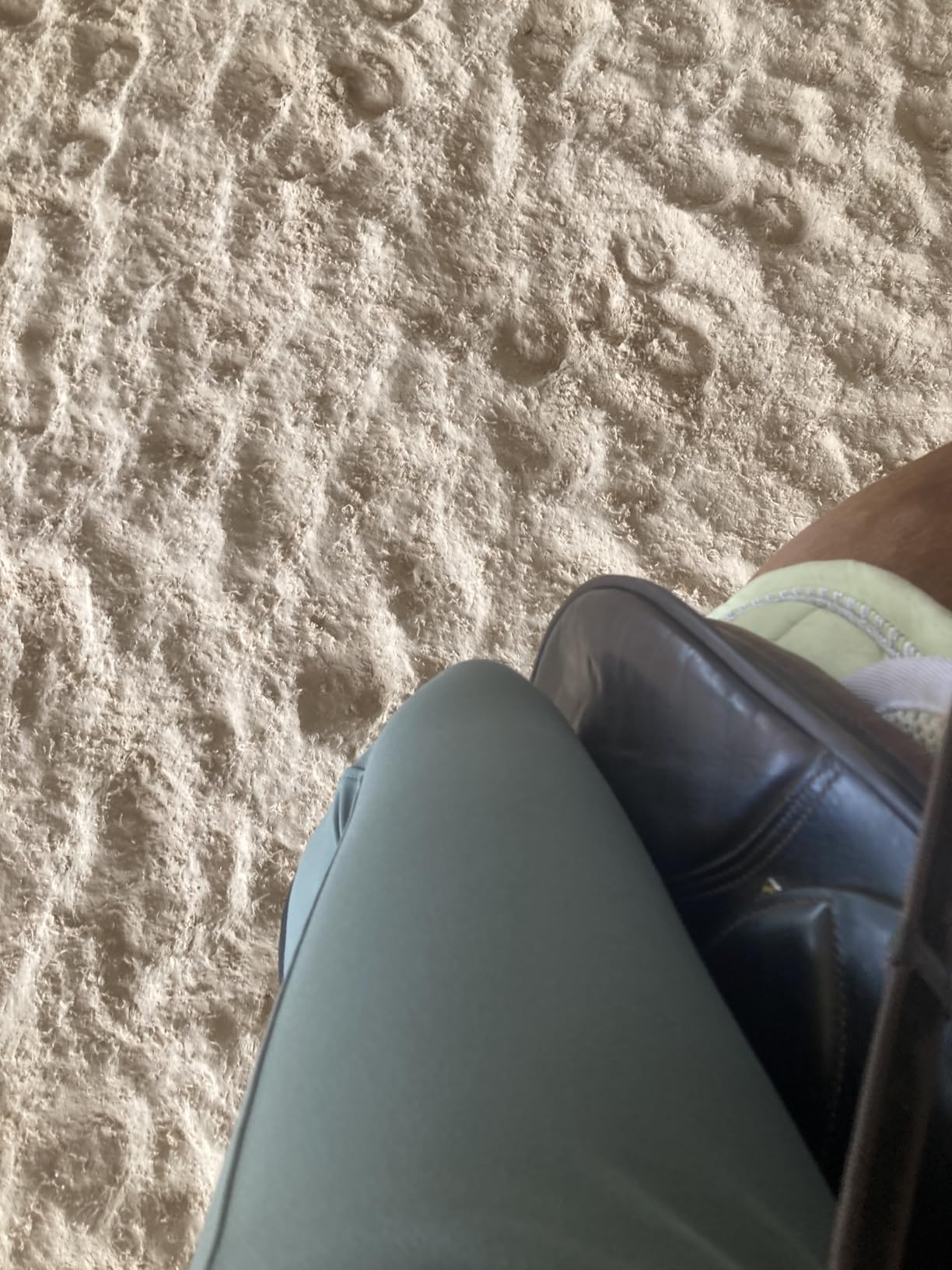 Astrid Womens Silicone Knee Patch Breeches | Mid Rise Riding Pants with Phone Pockets customer photo 2