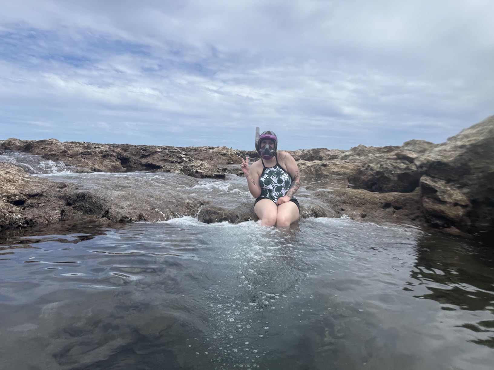 Seaview 180 V3 Full Face Snorkel Mask Adult - The V3 is The Perfect Snorkeling Gear for Adults - Snorkel Mask with 180 Panoramic Viewing and Up to 600% Easier Breathing - Patented Flowtech Air Intake customer photo 1