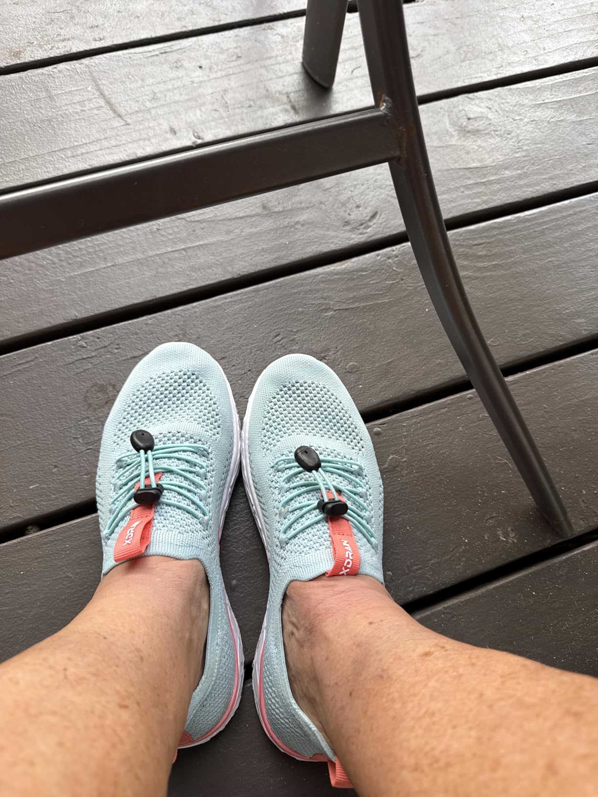 KOLILI Women's Stylish Water Shoes, Tennis Walking Shoes with Arch Support, Best for Water Sports, Travel & Walk customer photo 2
