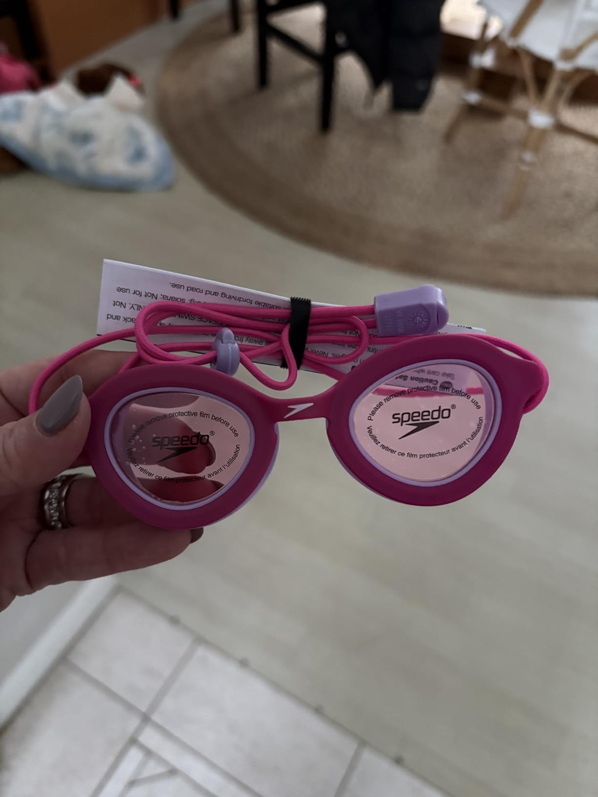 Speedo Kids' Swim Goggles Sunny G Ages 3-8 customer photo 2